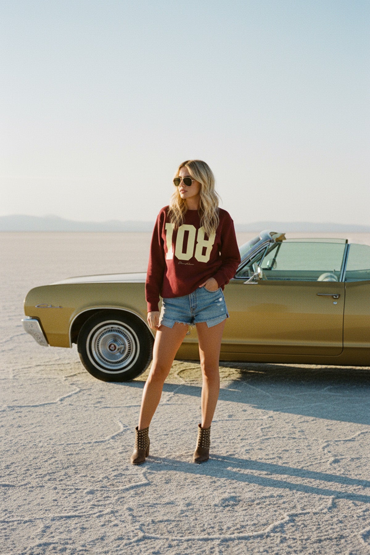 Eden Ashram 108 Premium Crew Neck Sweatshirt