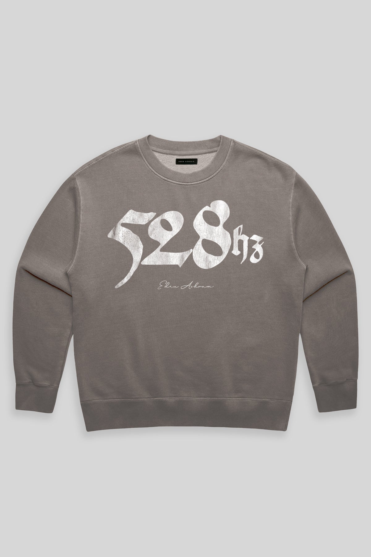 Eden Ashram 528Hz Faded Sweatshirt Faded Grey