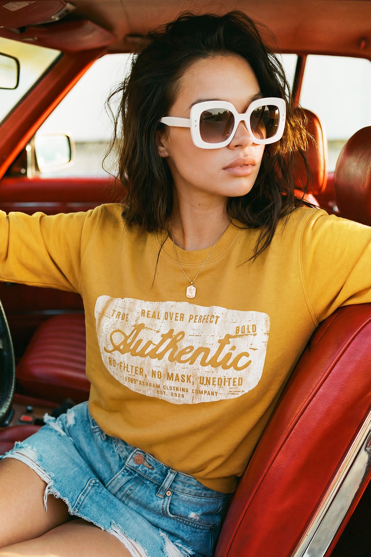 Eden Ashram Authentic Iconic Sweatshirt