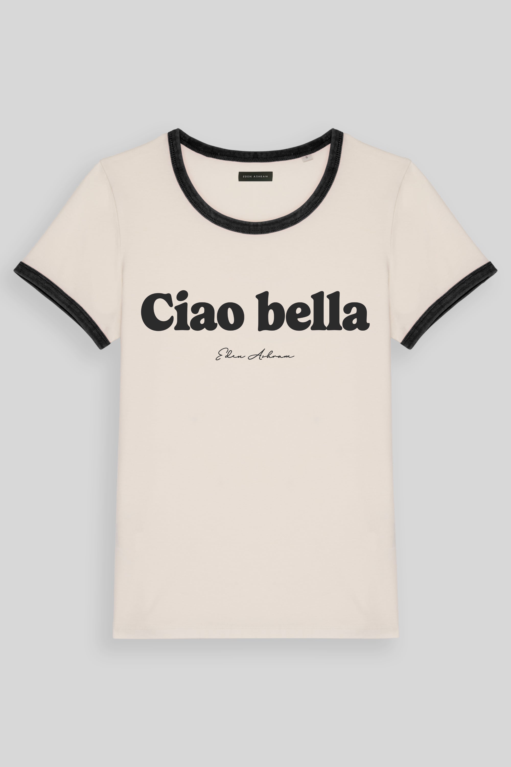 Ciao Bella Premium Organic Ringer T-Shirt