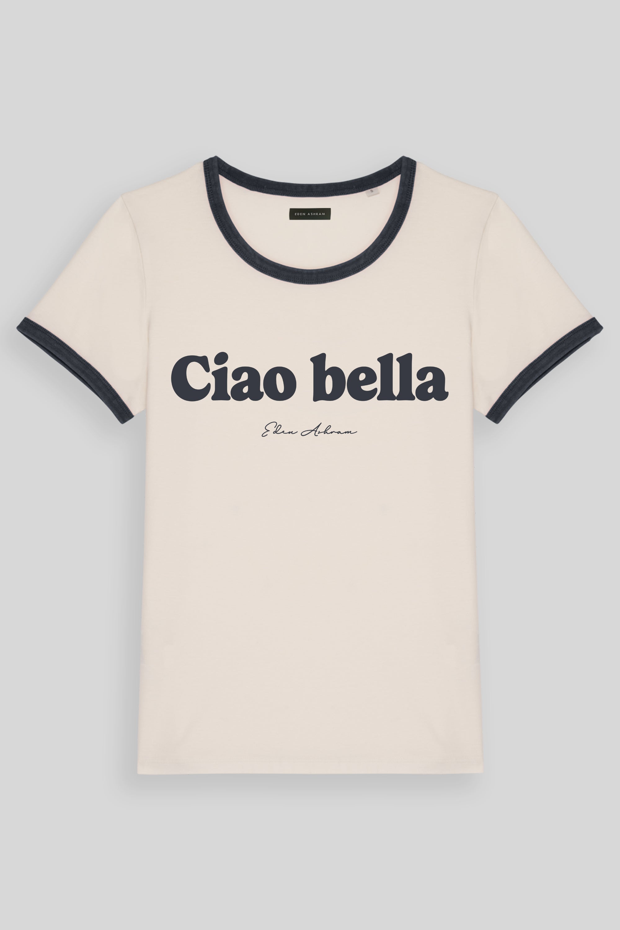 Ciao Bella Premium Organic Ringer T-Shirt