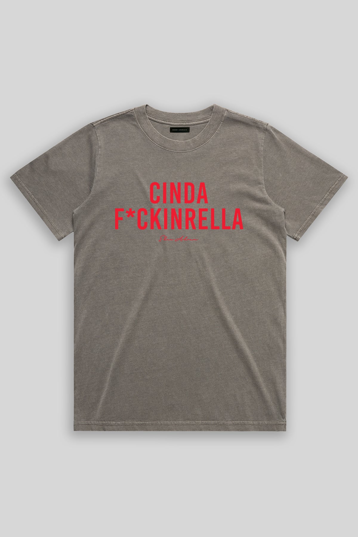 Cindaf*ckinrella Heavy Faded Rocker T-Shirt