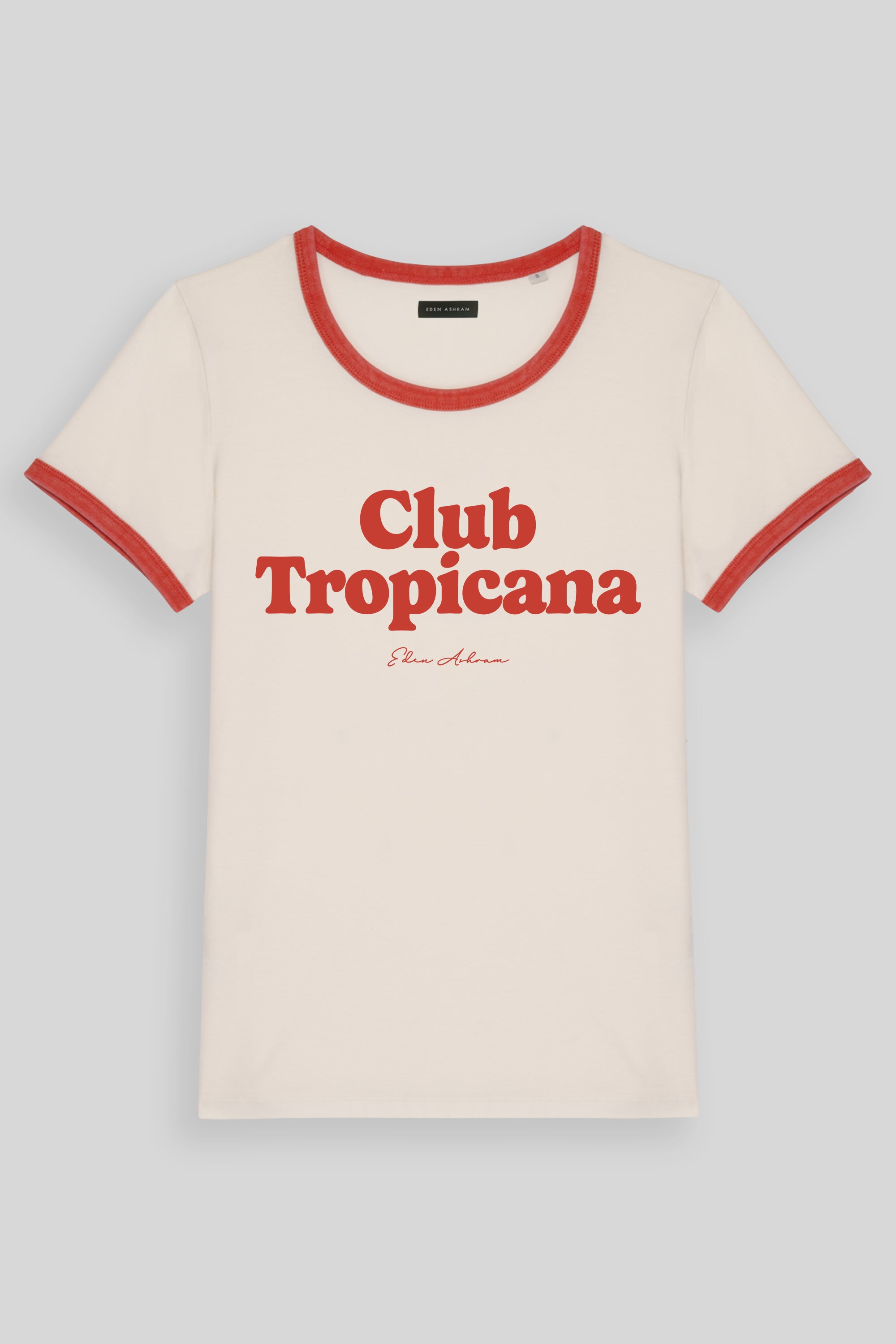 Club Tropicana Premium Organic Ringer T-Shirt