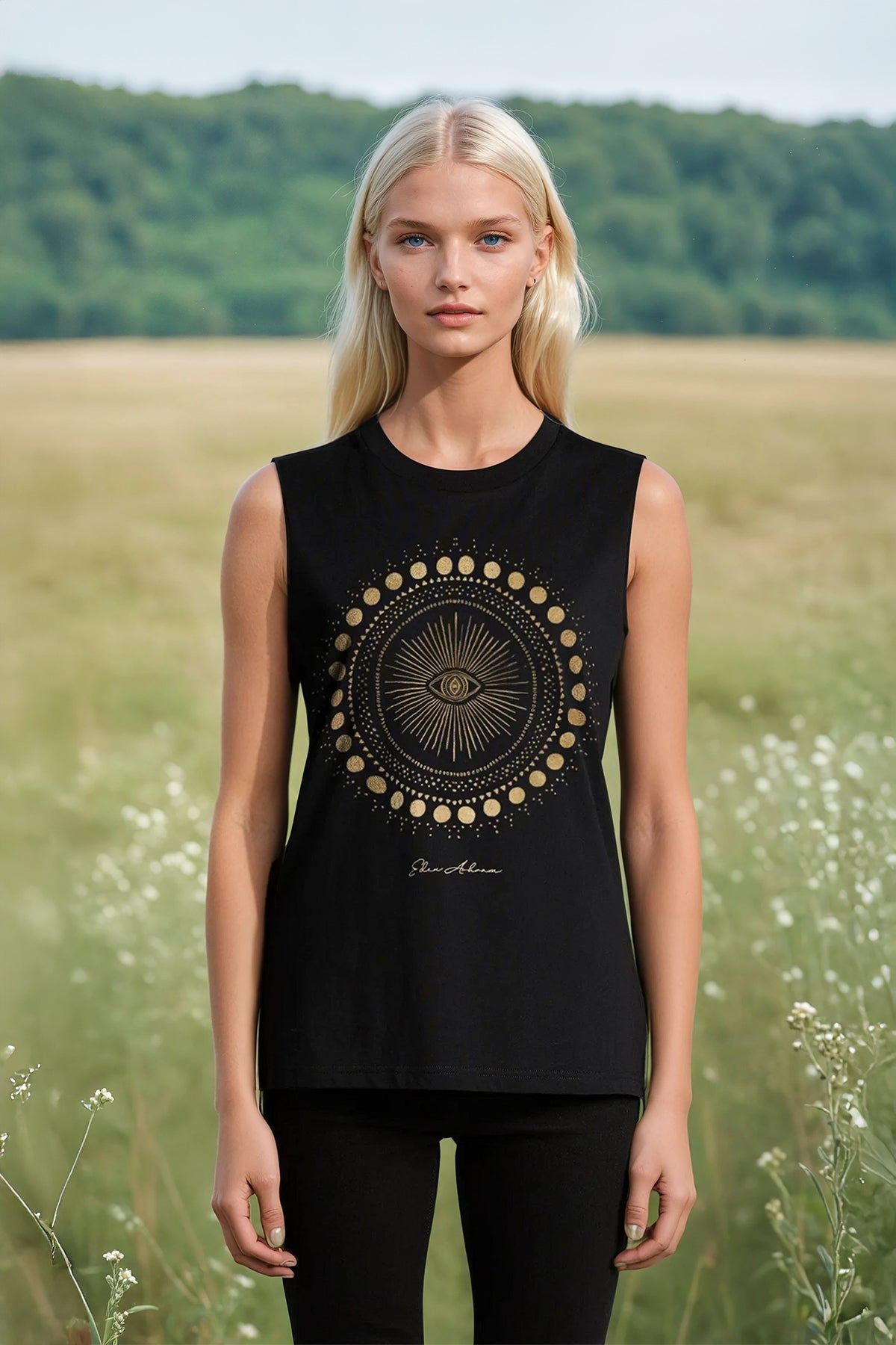 Eden Ashram Cosmic Eye Mandala Camden Tank