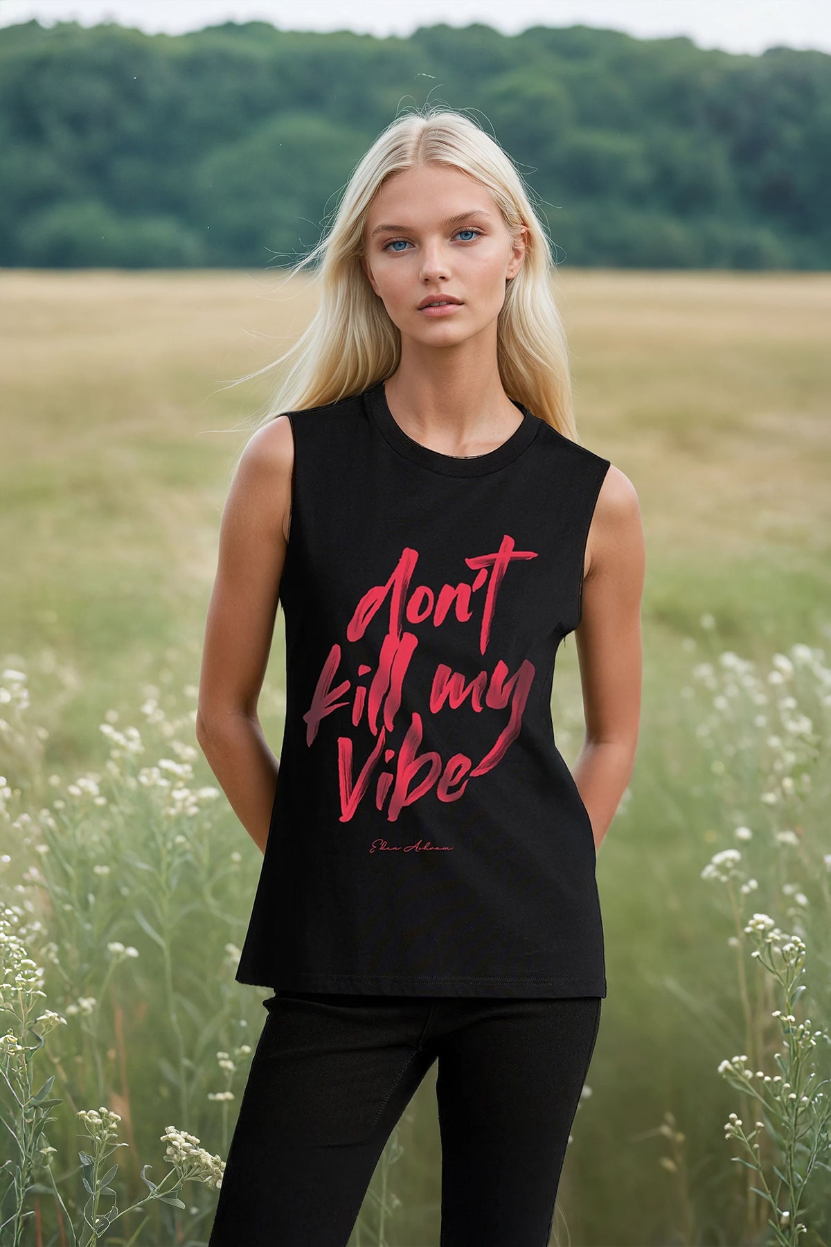 Eden Ashram Don't Kill My Vibe Camden Tank