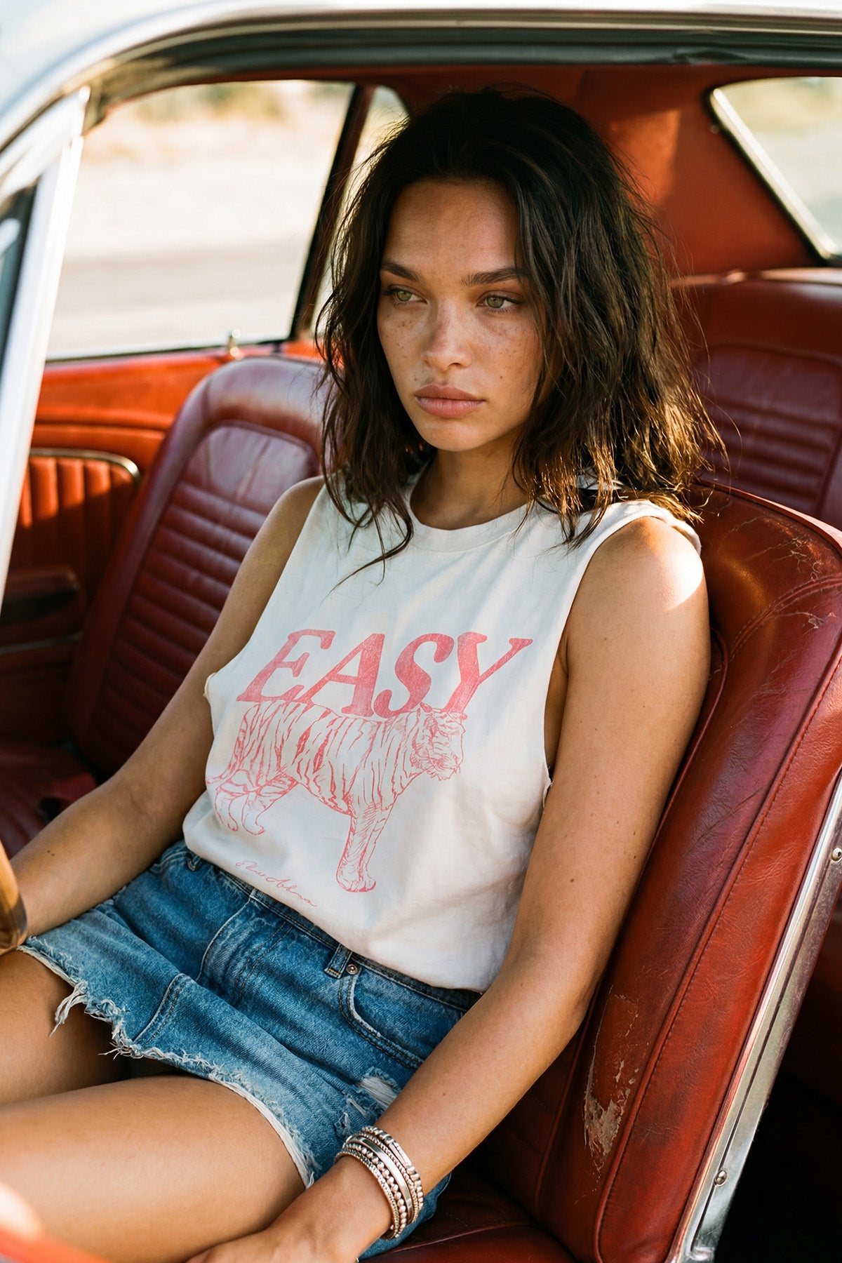 Easy Tiger Heavy Faded Rocker Tank