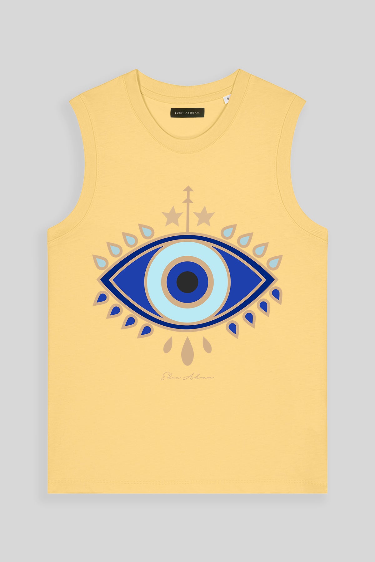 Eden Ashram Evil Eye Venice Tank Viva Yellow