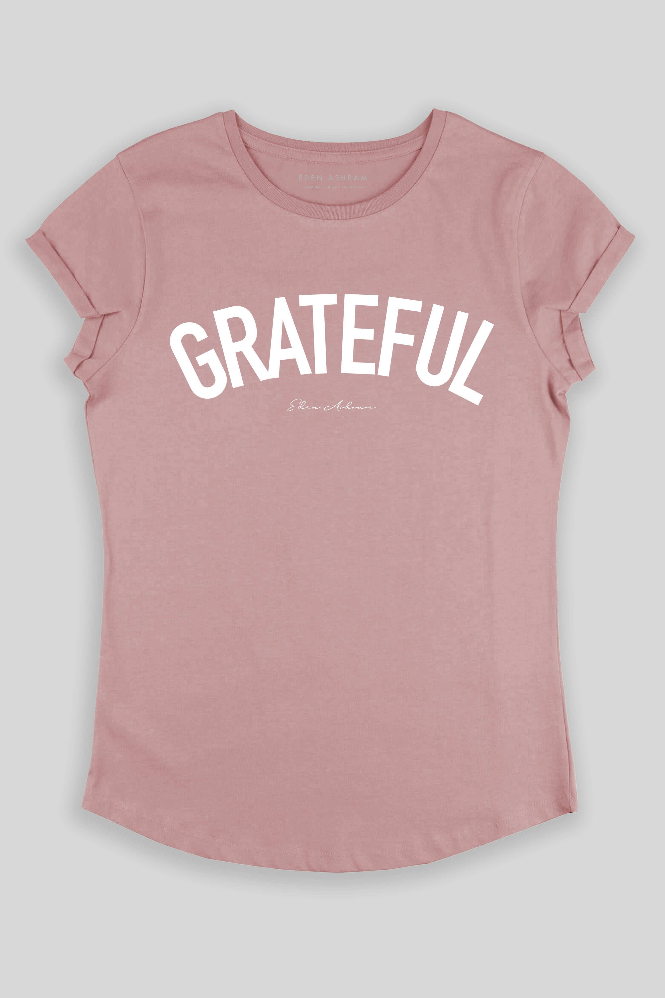 Grateful Premium Rolled Sleeve T-Shirt