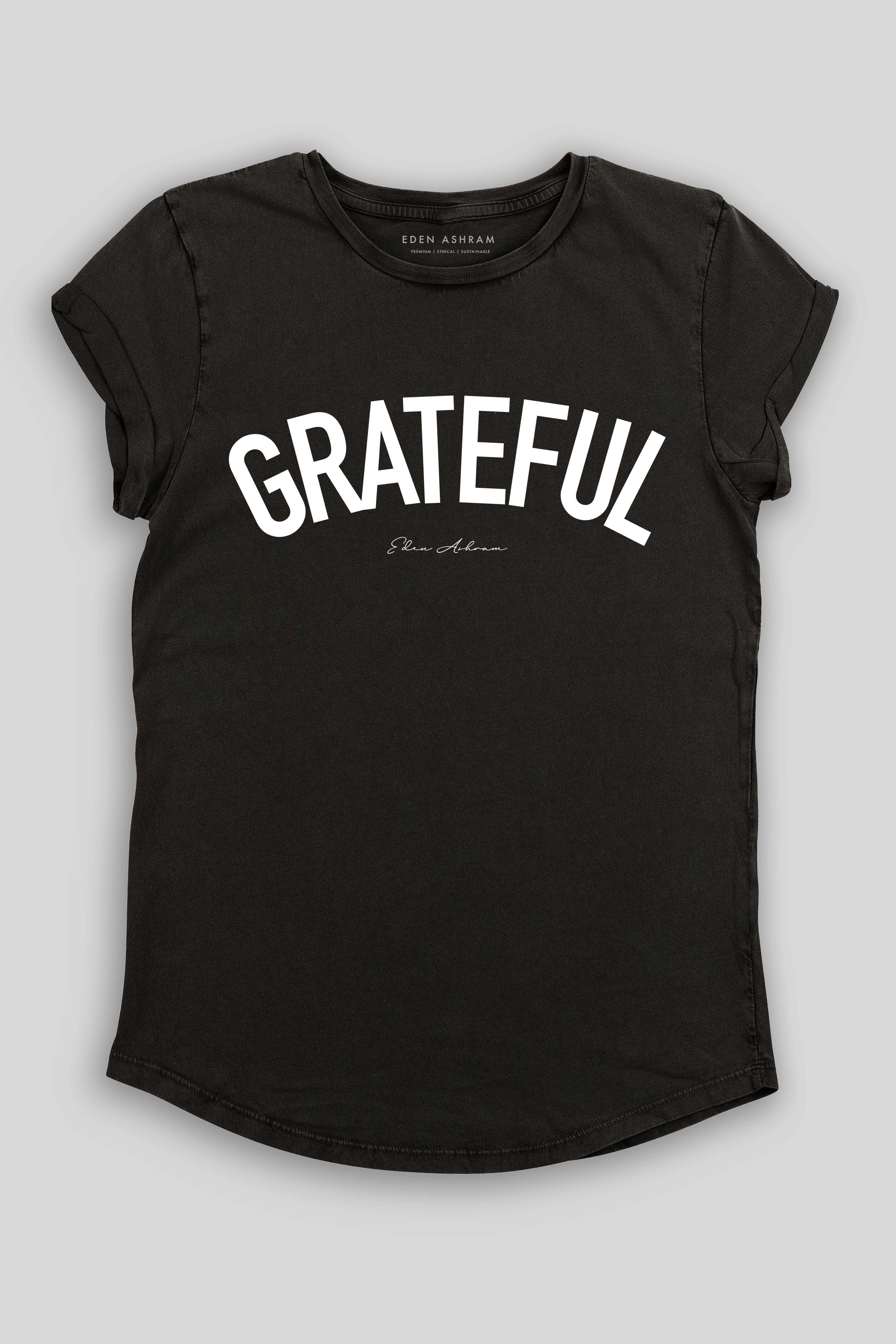 Grateful Premium Rolled Sleeve T-Shirt
