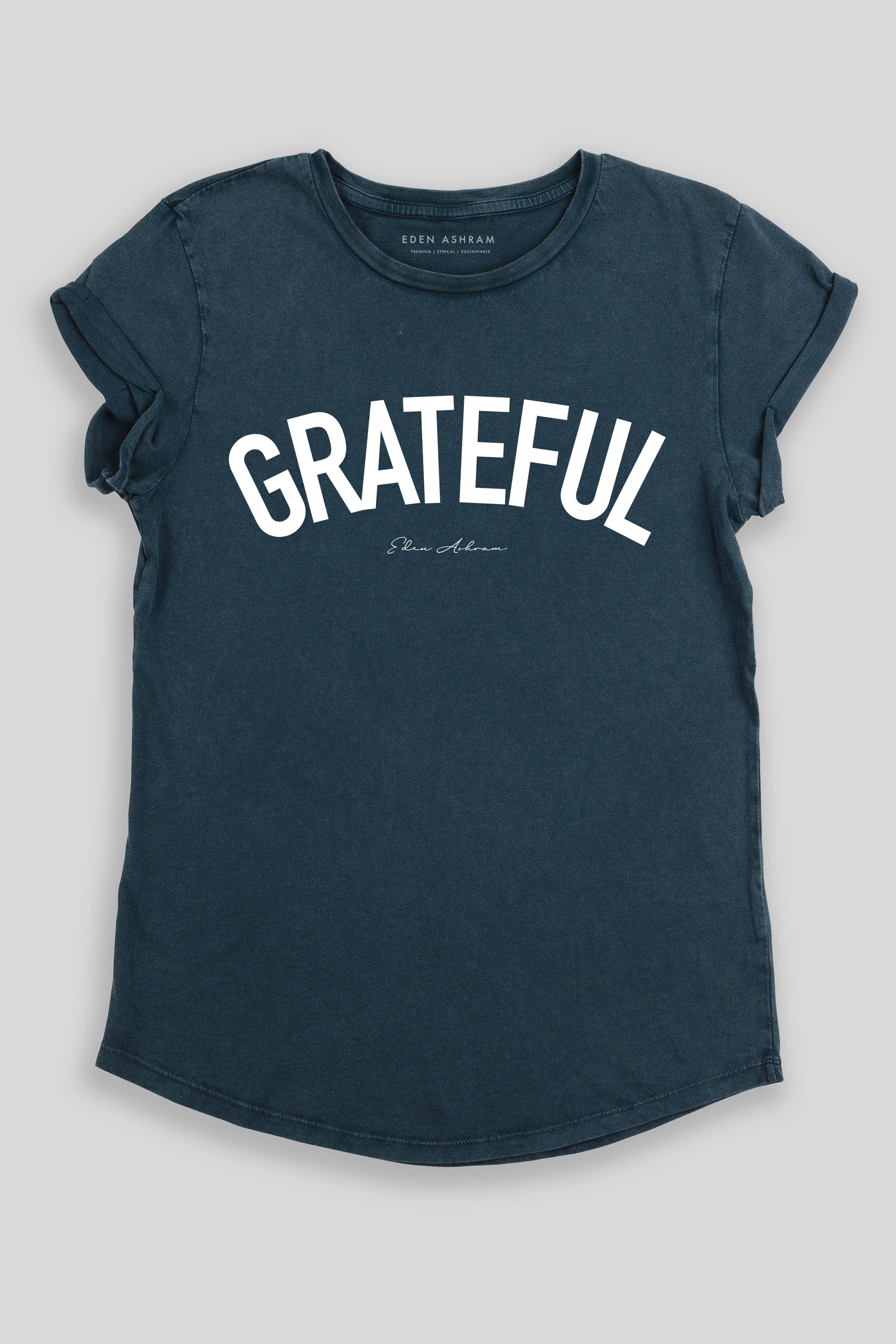 Grateful Premium Rolled Sleeve T-Shirt