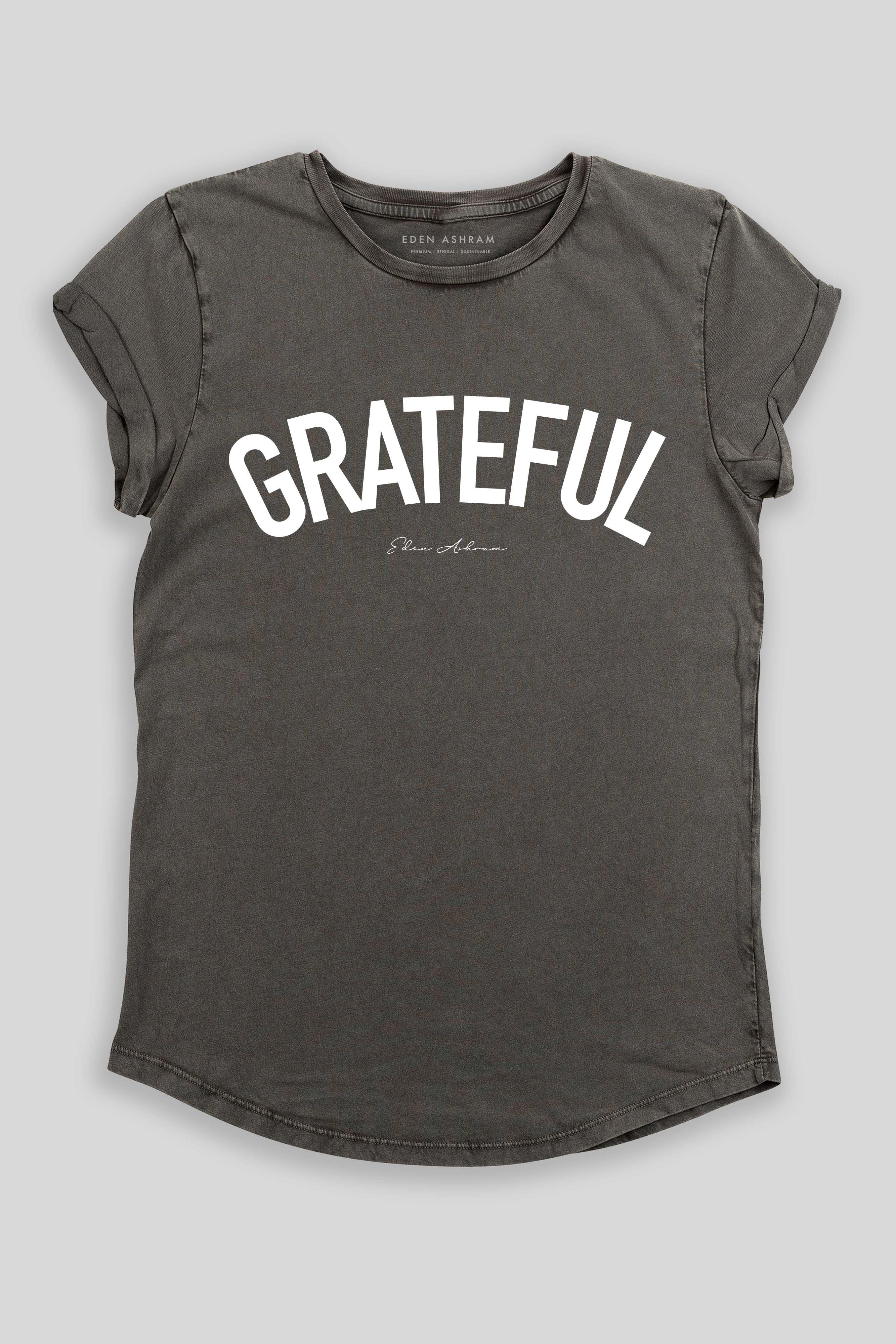 Grateful Premium Rolled Sleeve T-Shirt