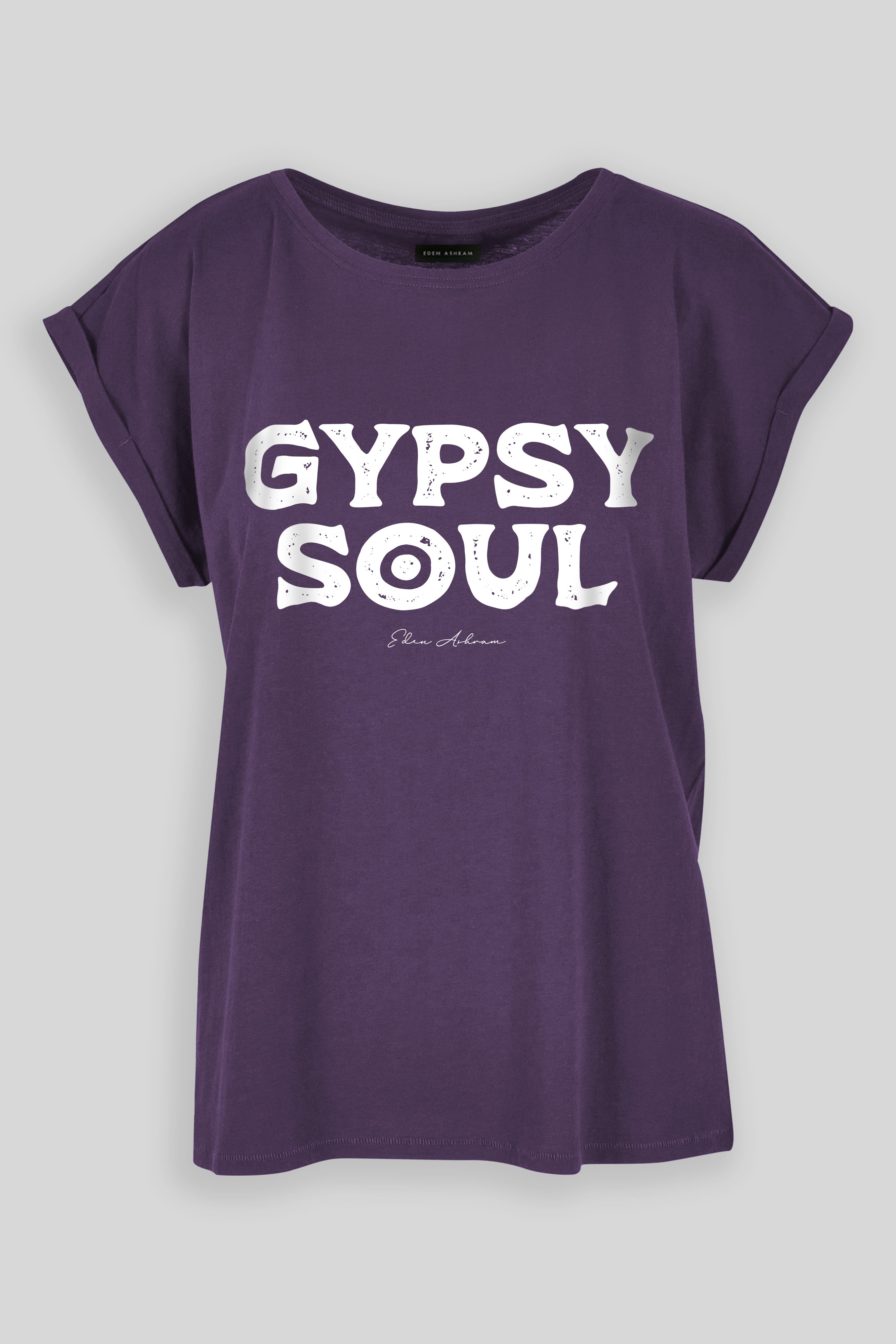 Eden Ashram Gypsy Soul Cali T-Shirt Purple