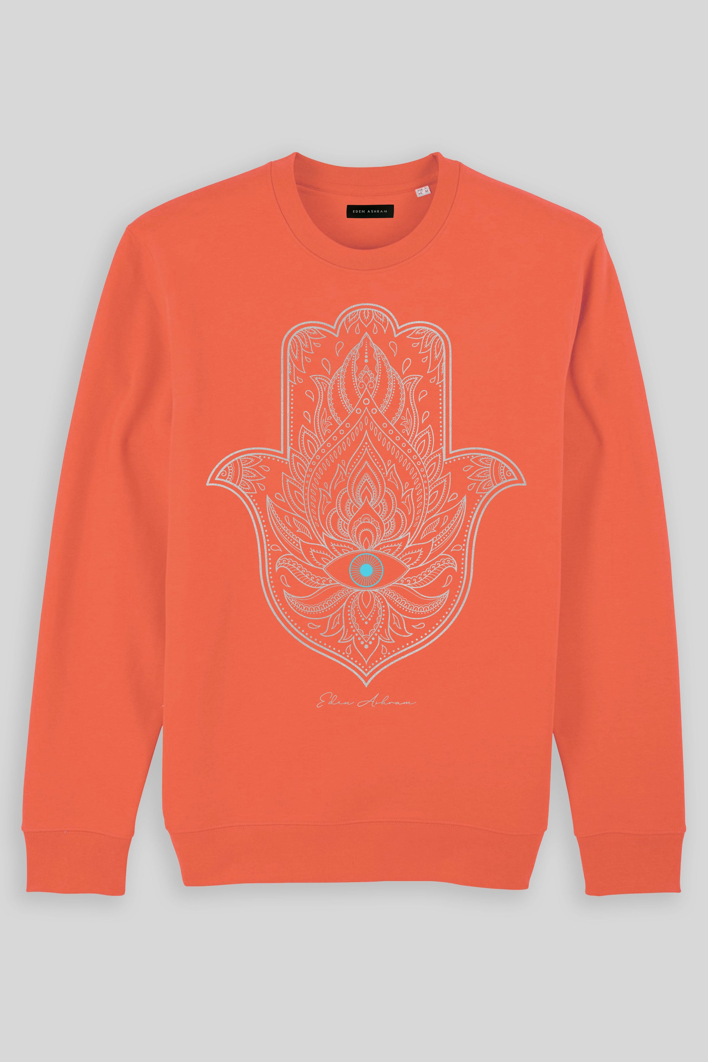 Eden Ashram Hamsa Eye Iconic Sweatshirt Fiesta