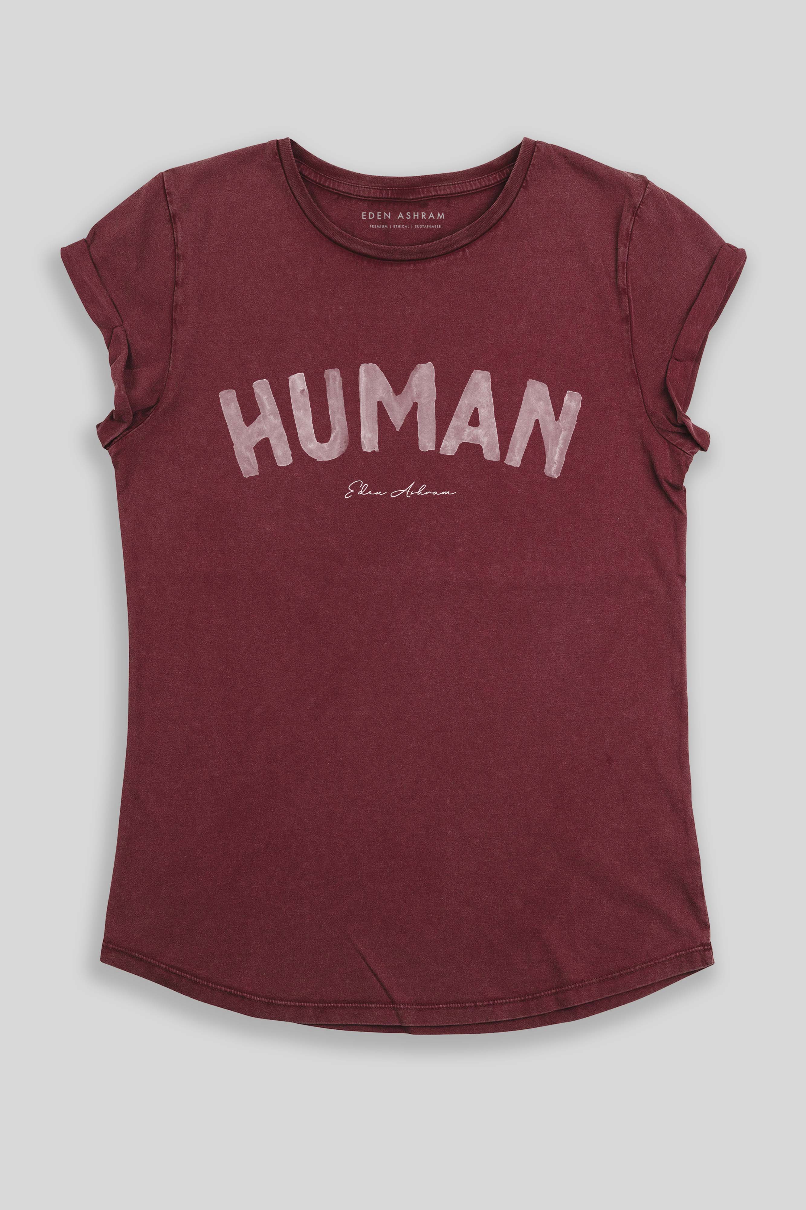 Human Premium Rolled Sleeve T-Shirt