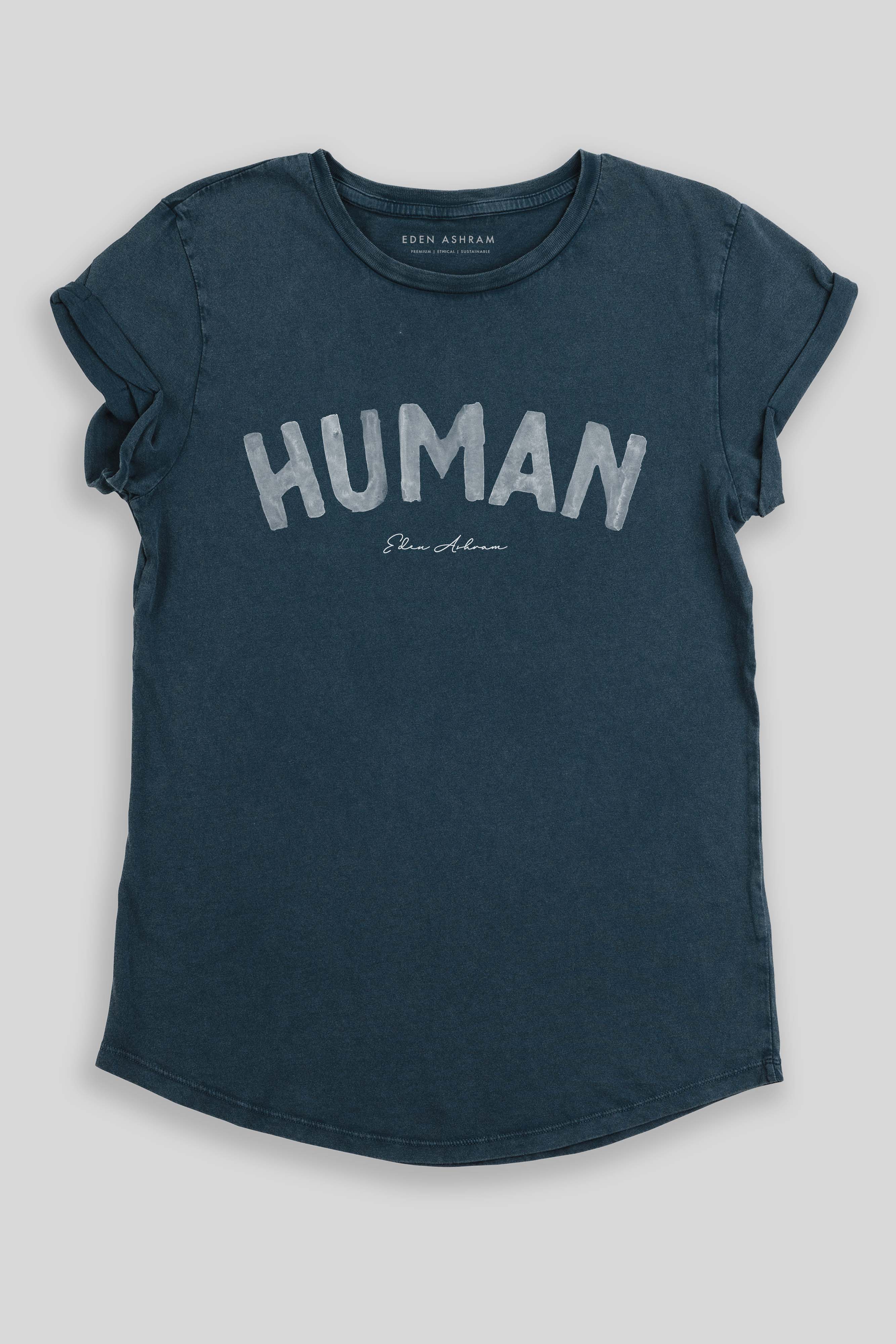 Human Premium Rolled Sleeve T-Shirt
