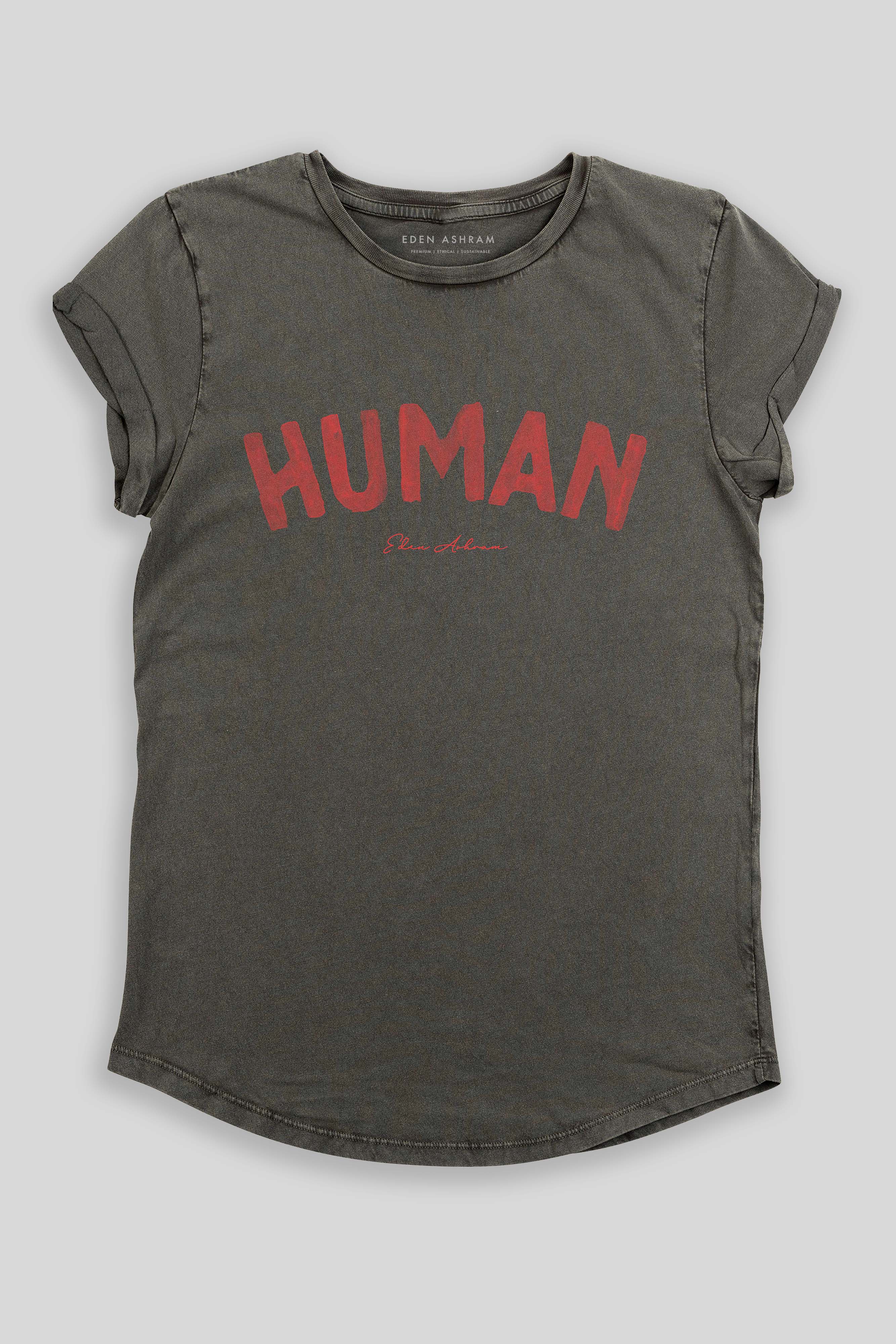 Human Premium Rolled Sleeve T-Shirt