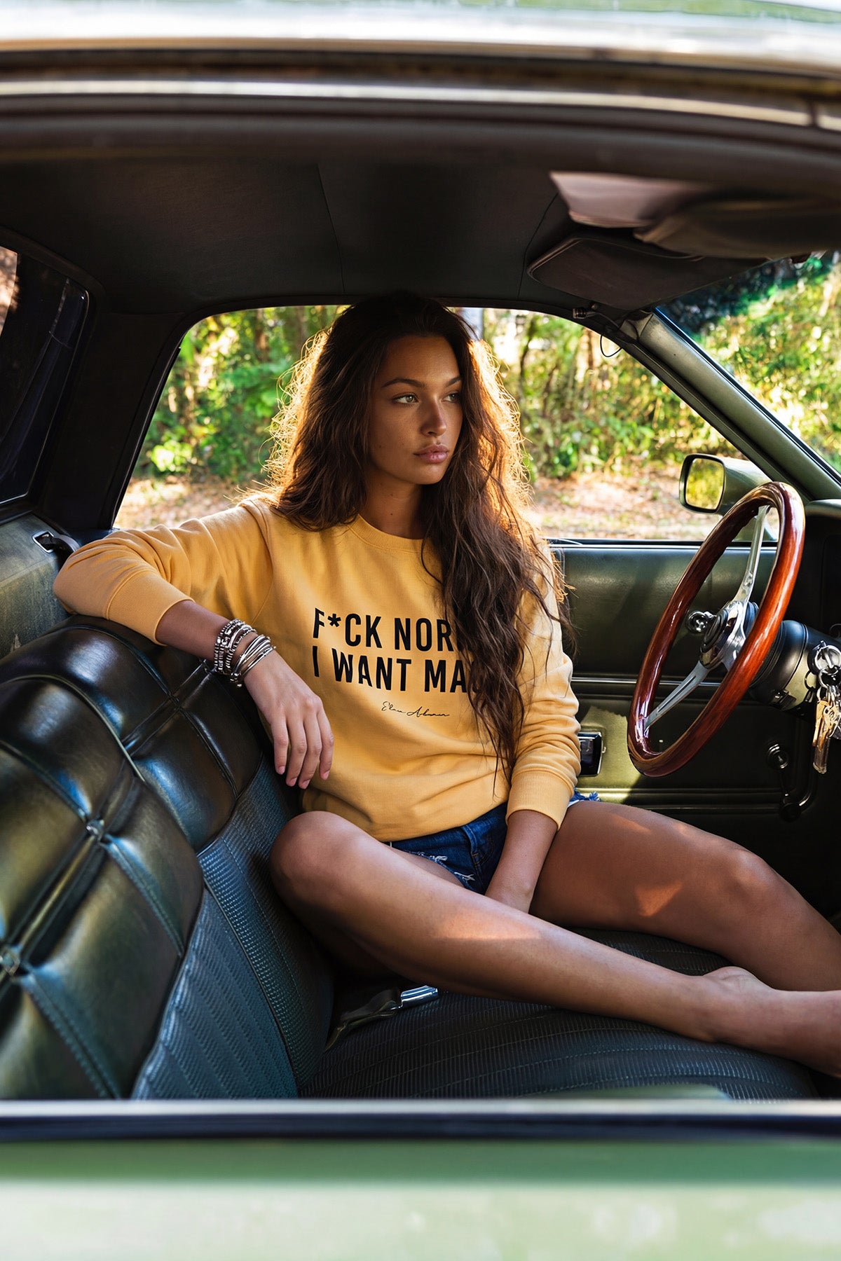 Eden Ashram F*ck Normal I Want Magic Iconic Sweatshirt