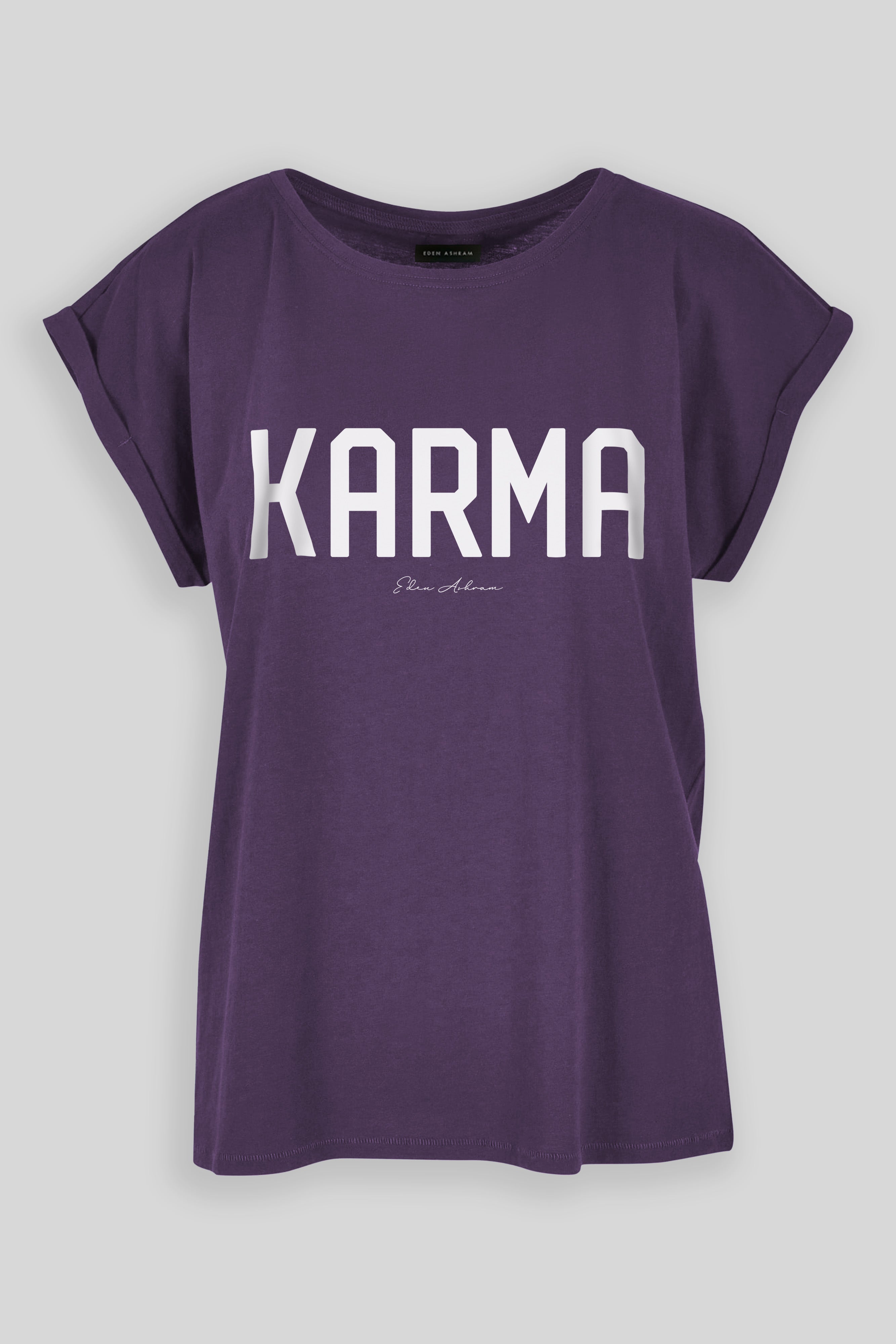 EDEN ASHRAM KARMA Cali T-Shirt Purple