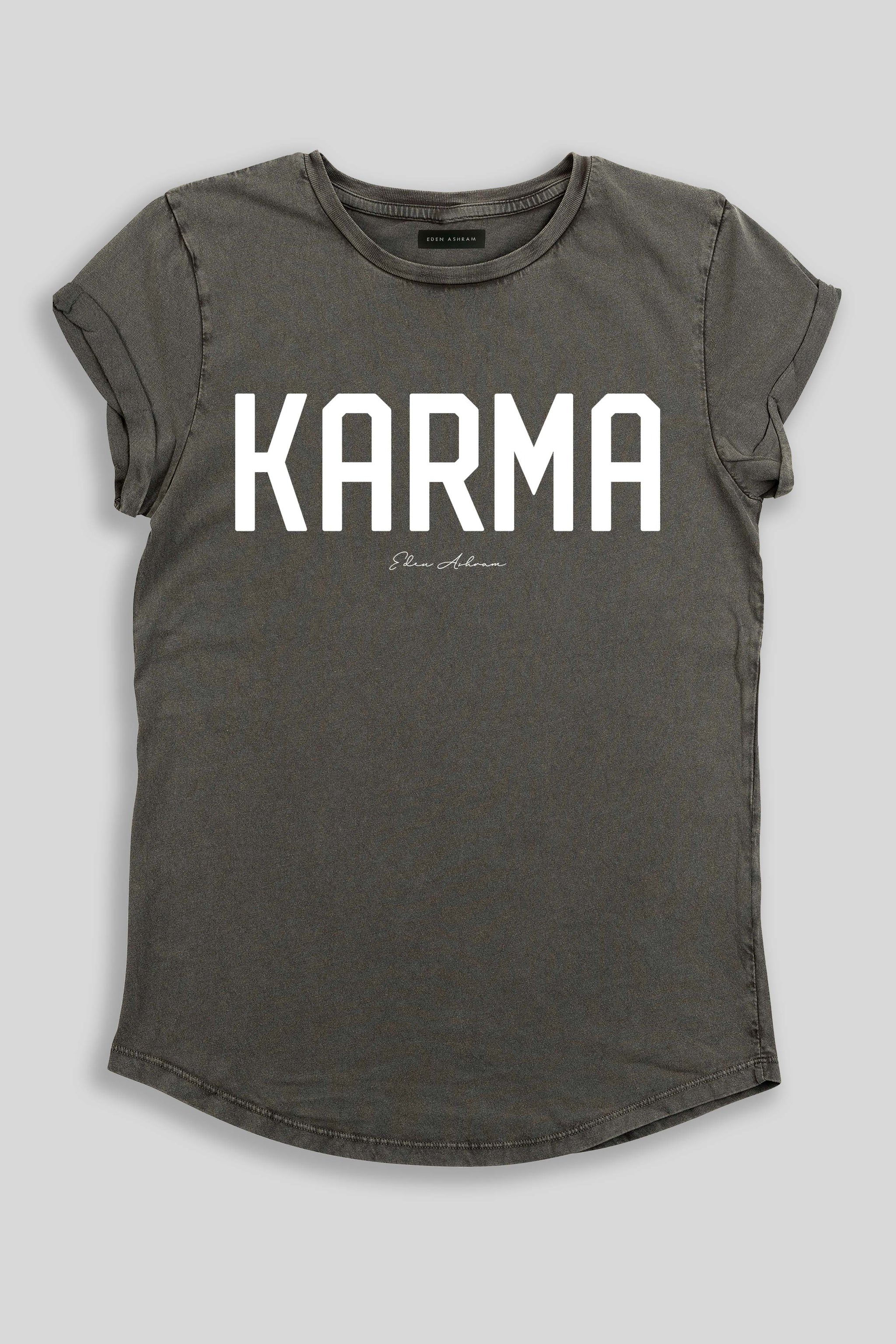 KARMA Premium Rolled Sleeve T-Shirt