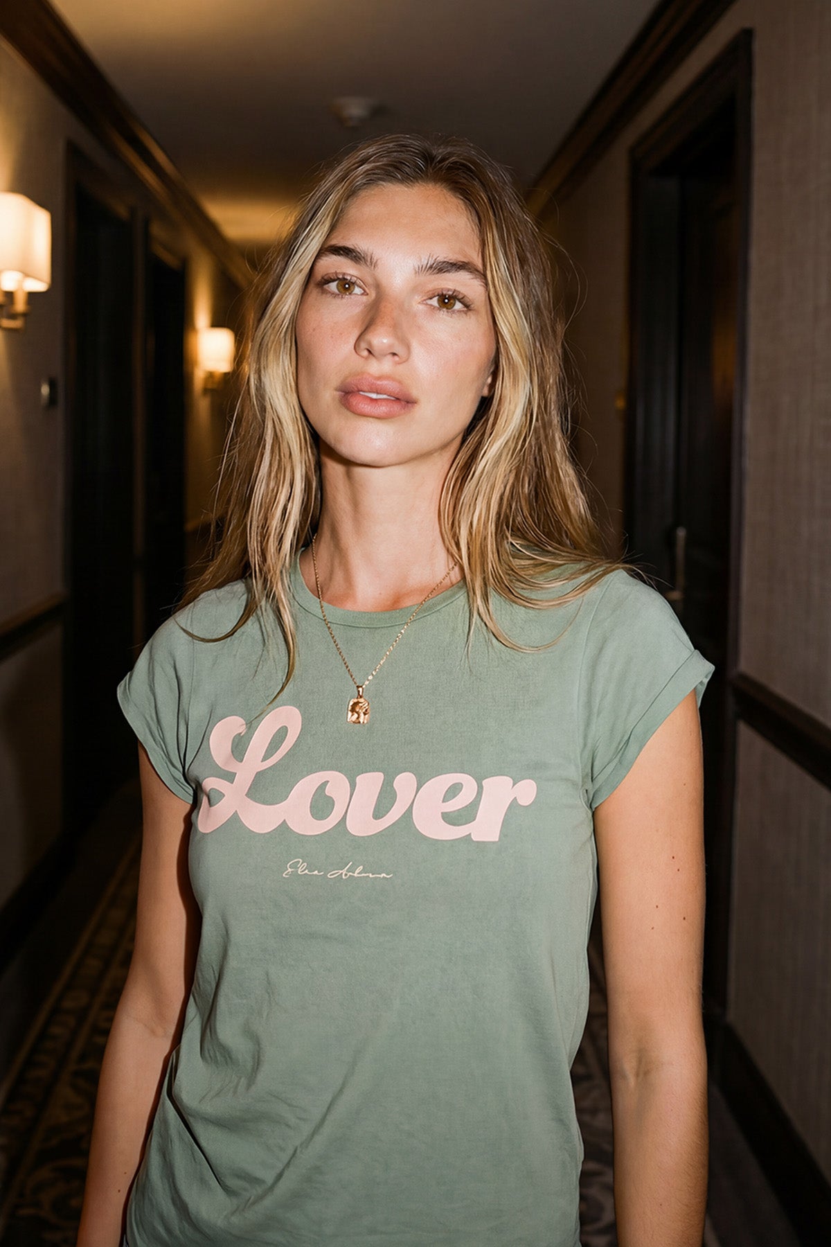 Eden Ashram Lover Premium Rolled Sleeve T-Shirt