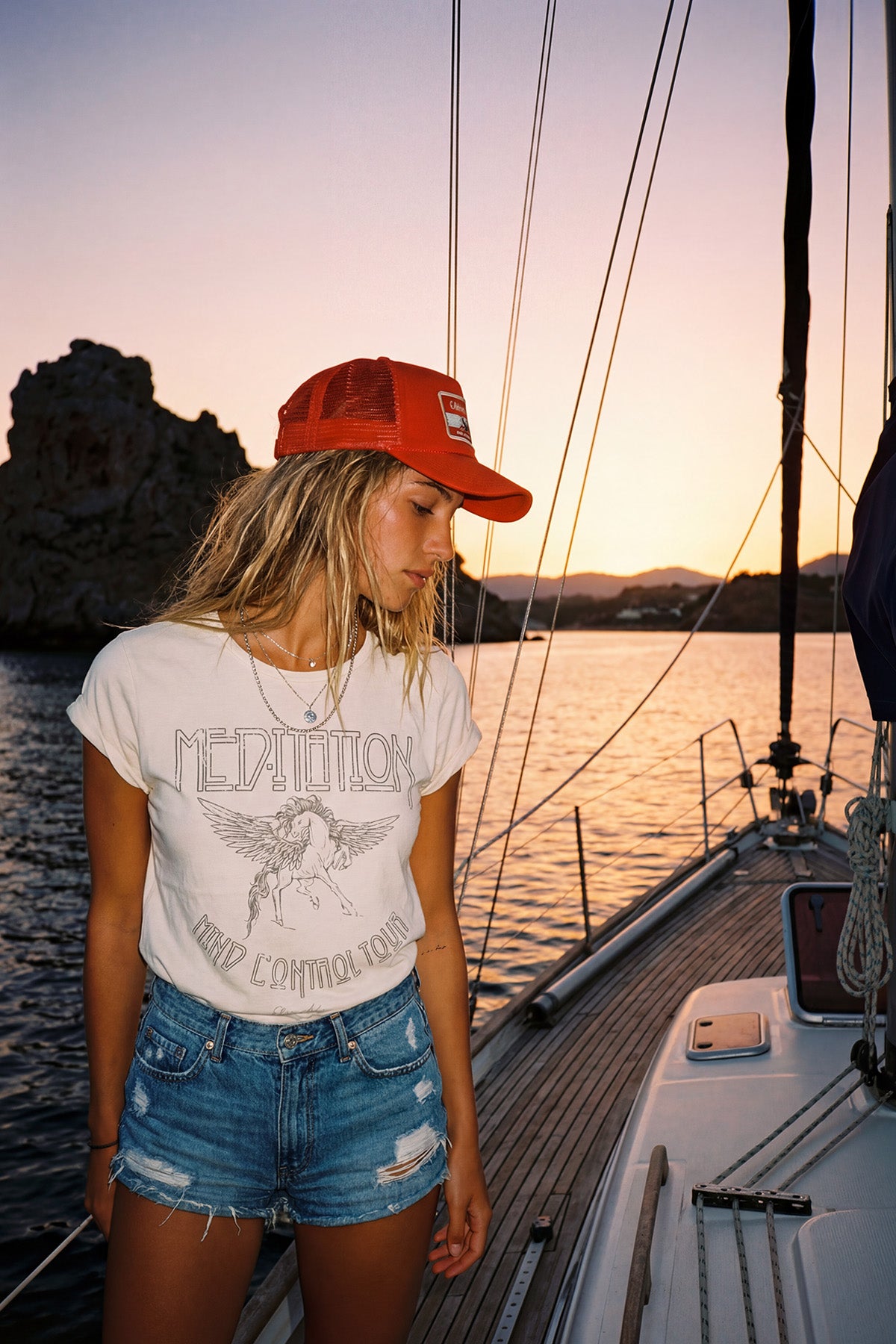 Eden Ashram Meditation Tour T-Shirt