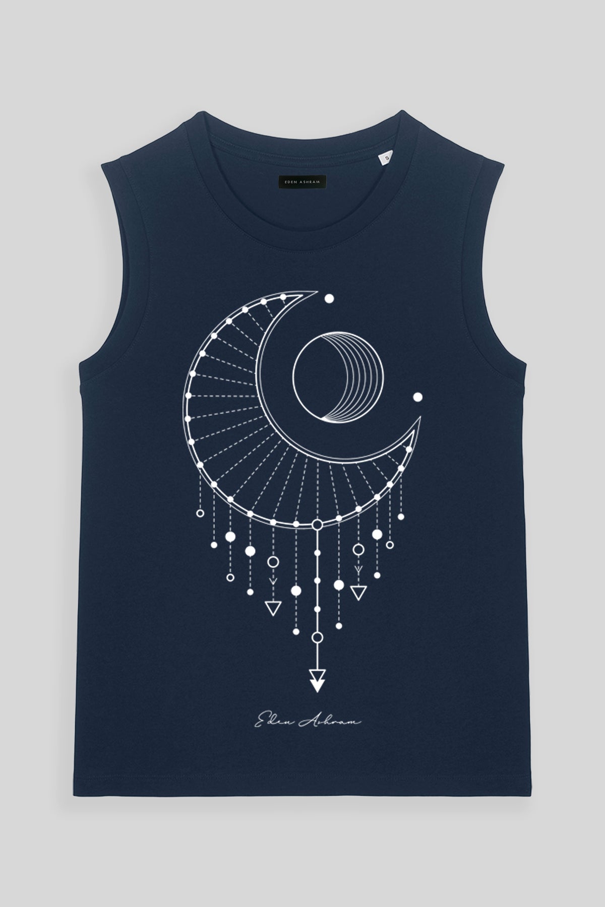 Eden Ashram Moon Catcher Venice Tank French Navy