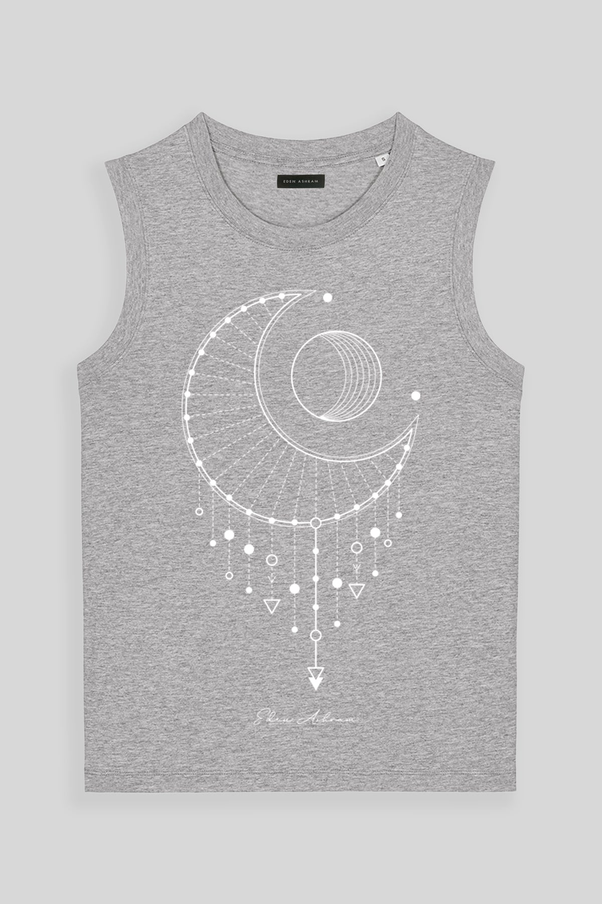 Eden Ashram Moon Catcher Venice Tank Heather Grey