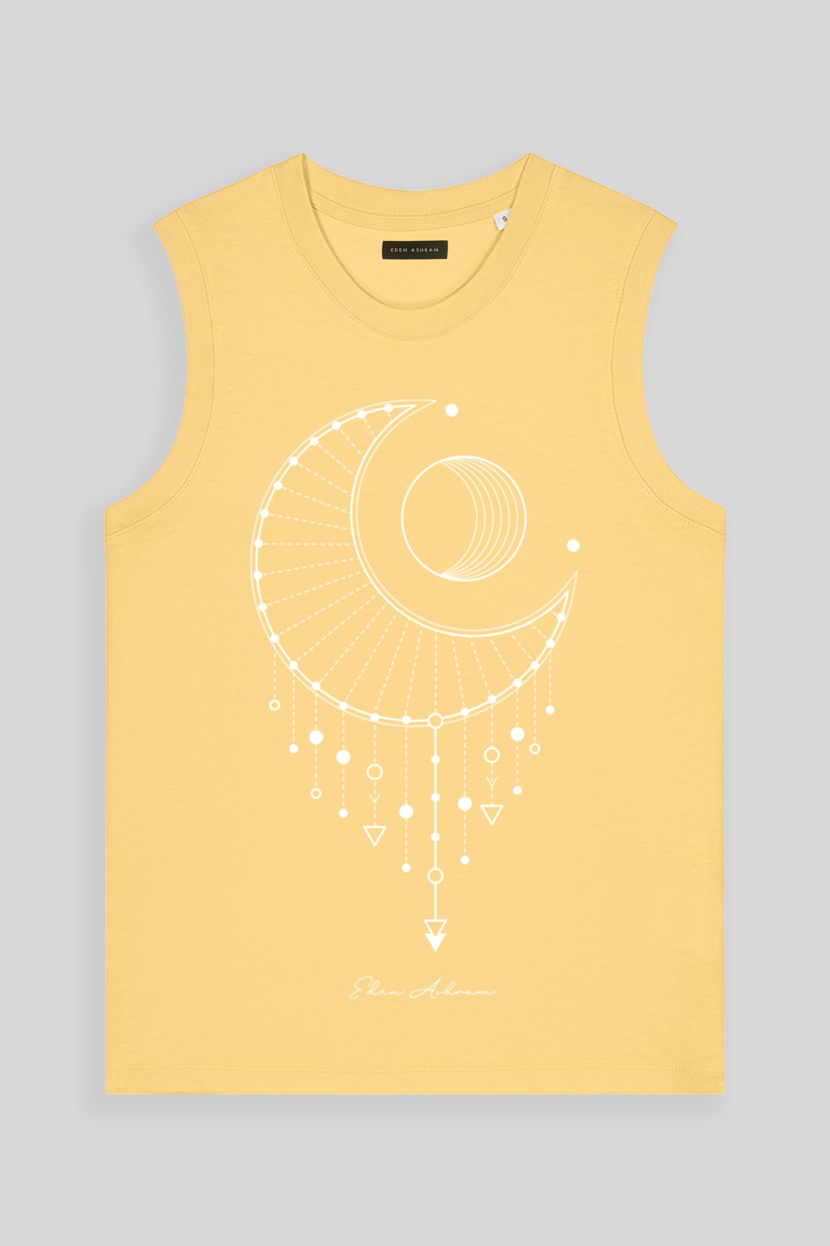 Eden Ashram Moon Catcher Venice Tank Viva Yellow