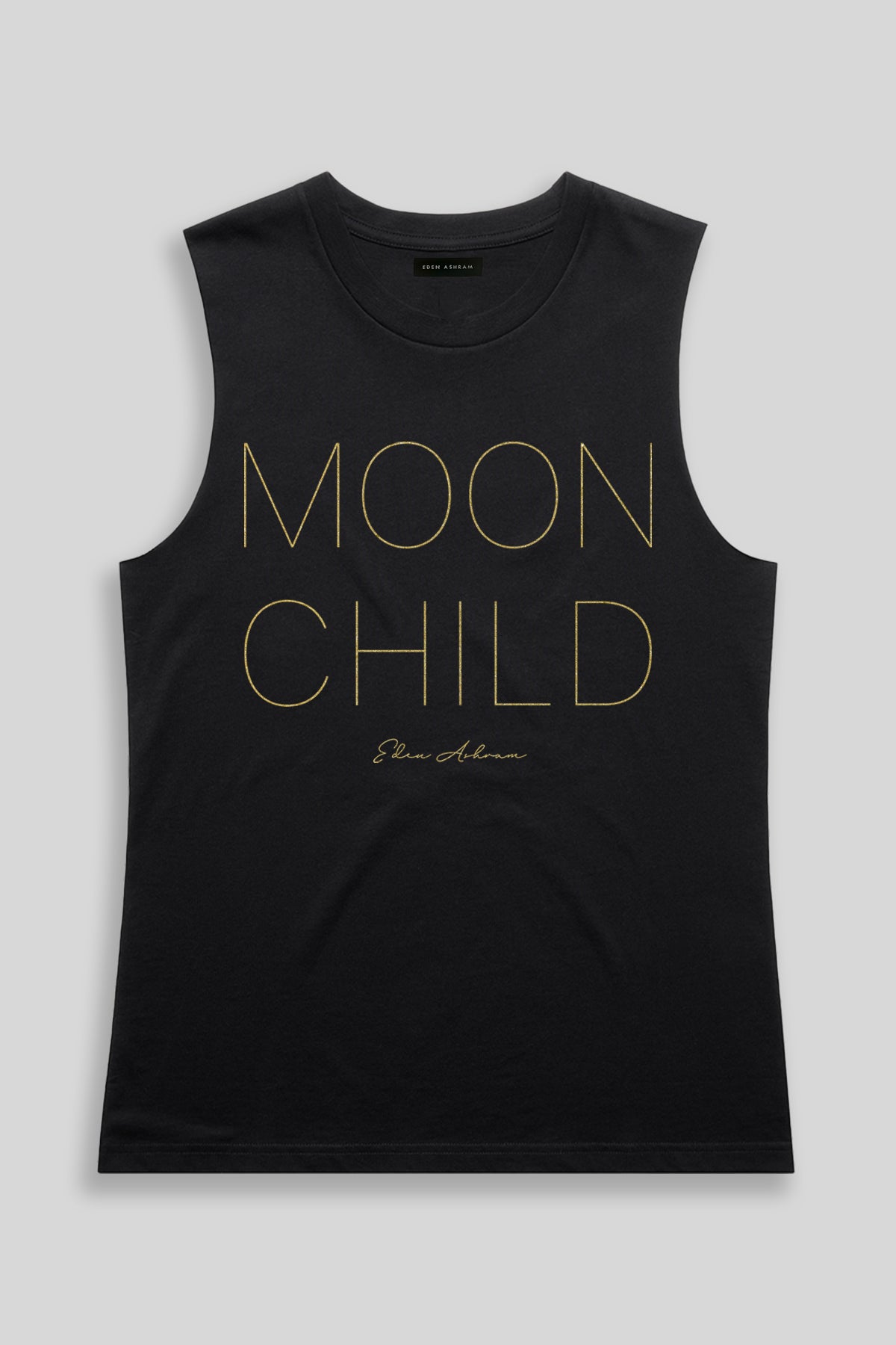 Eden Ashram Moon Child Camden Tank Black
