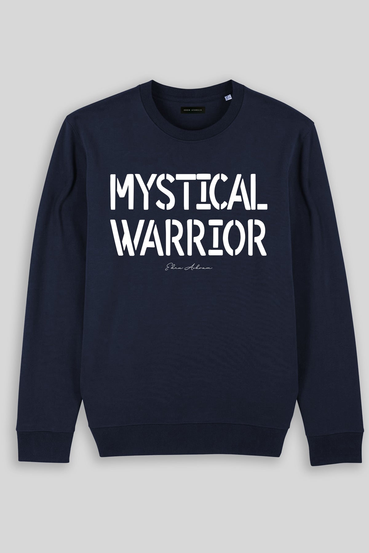 Eden Ashram Mystical Warrior Iconic Sweatshirt French Navy