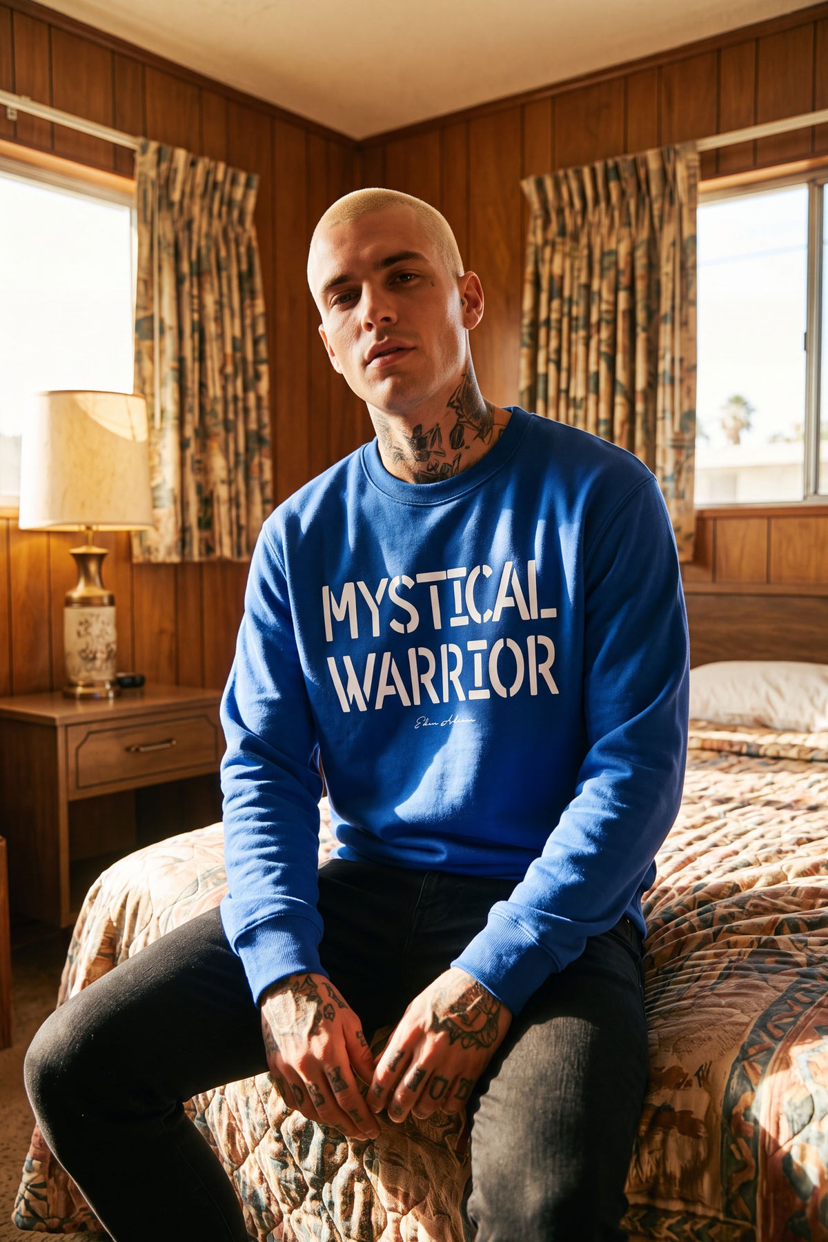 Eden Ashram Mystical Warrior Iconic Sweatshirt