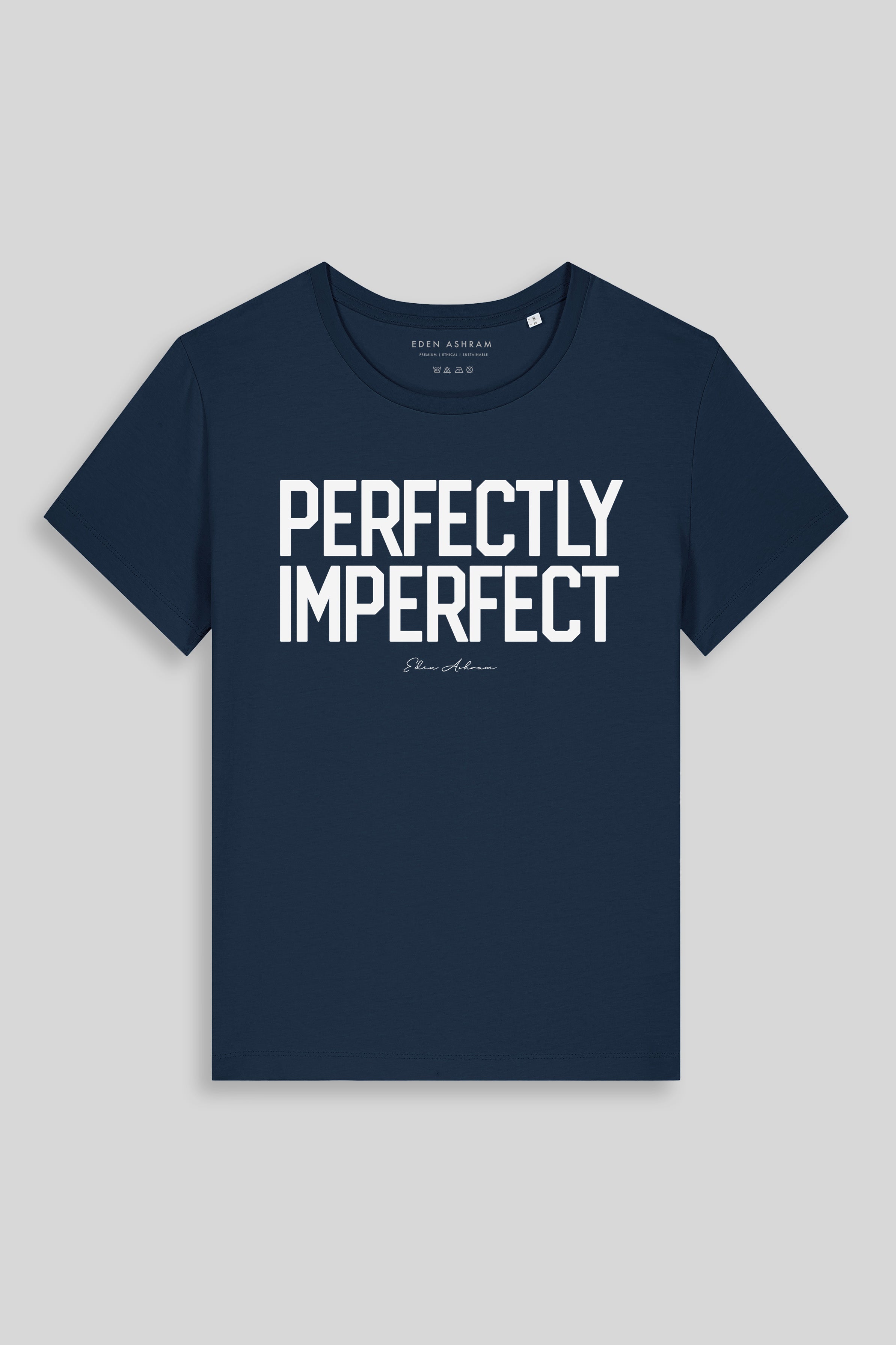Eden Ashram Perfectly Imperfect Hampton T-Shirt Navy