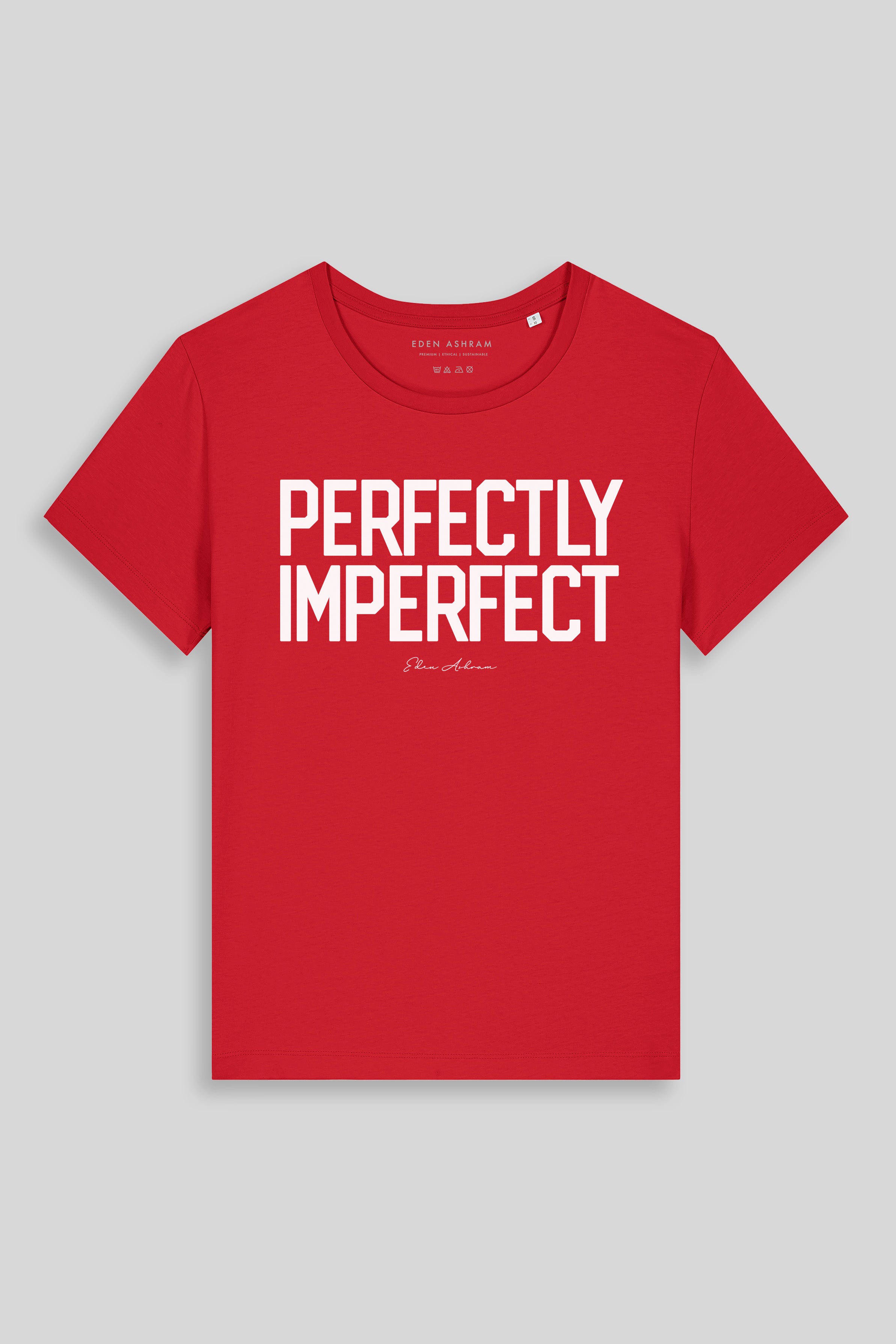 Eden Ashram Perfectly Imperfect Hampton T-Shirt Red