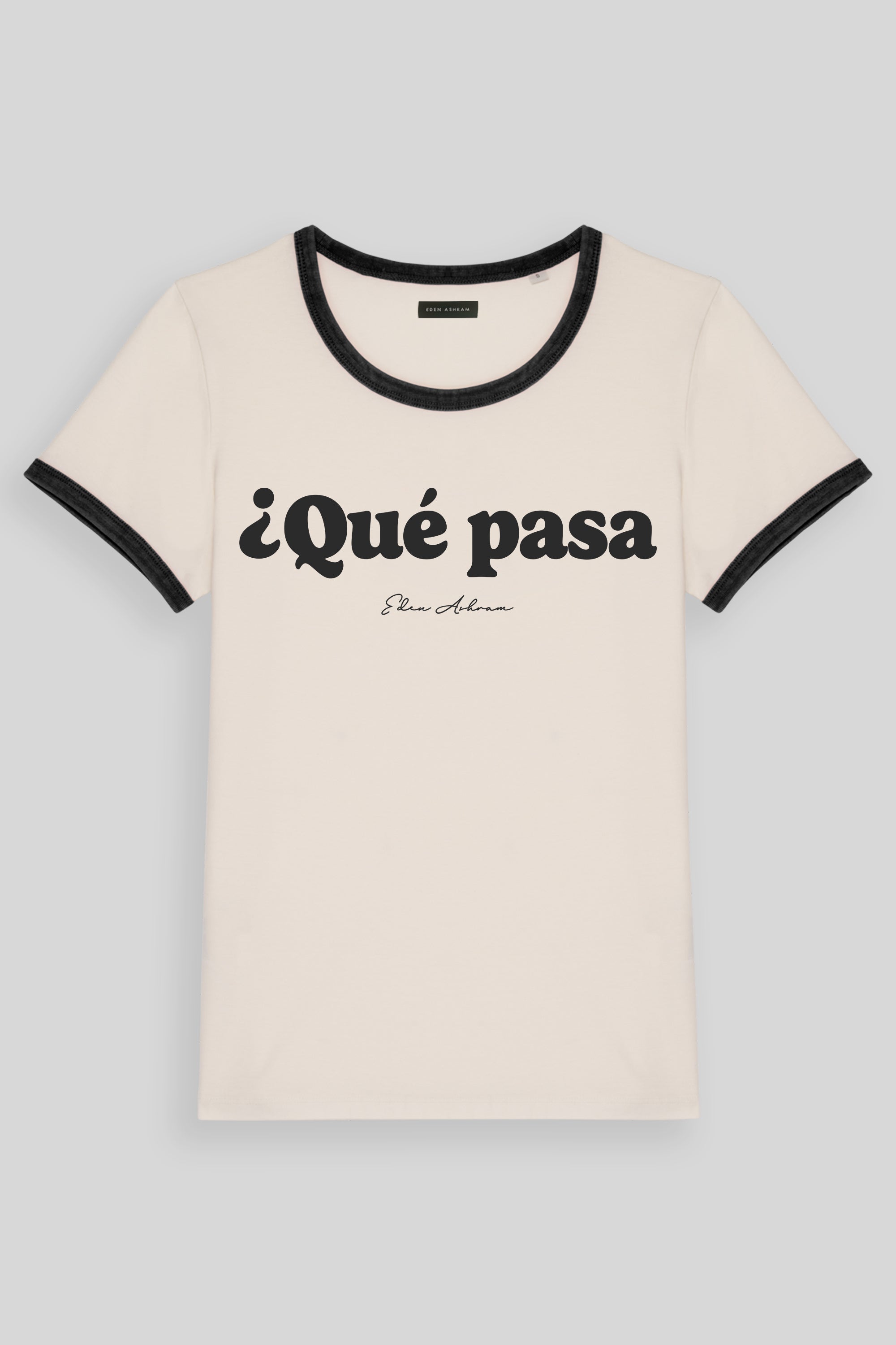 ¿Que Pasa Premium Organic Ringer T-Shirt