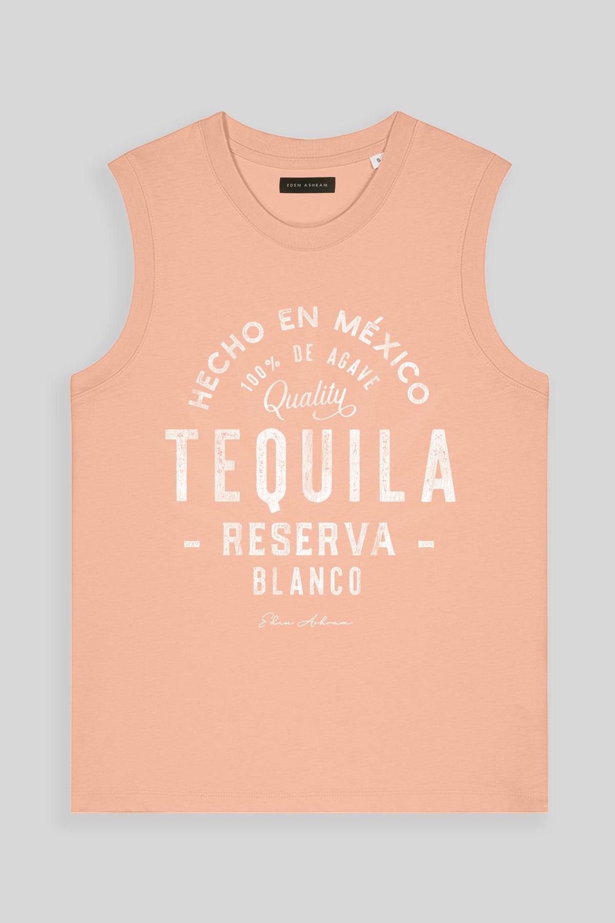 Eden Ashram Tequila Venice Tank Peach