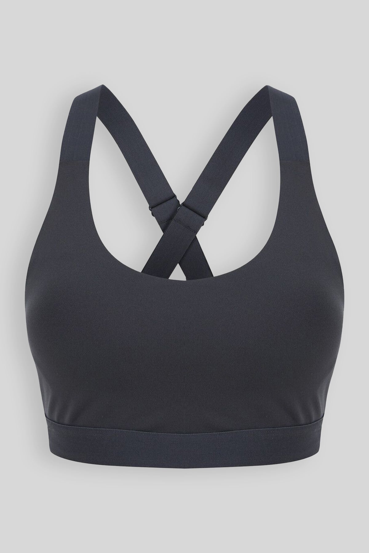 Eden Ashram Premium Active Core Bra Charcoal