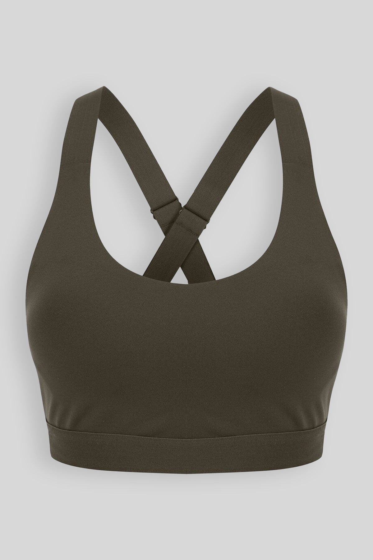 Eden Ashram Premium Active Core Bra Olive