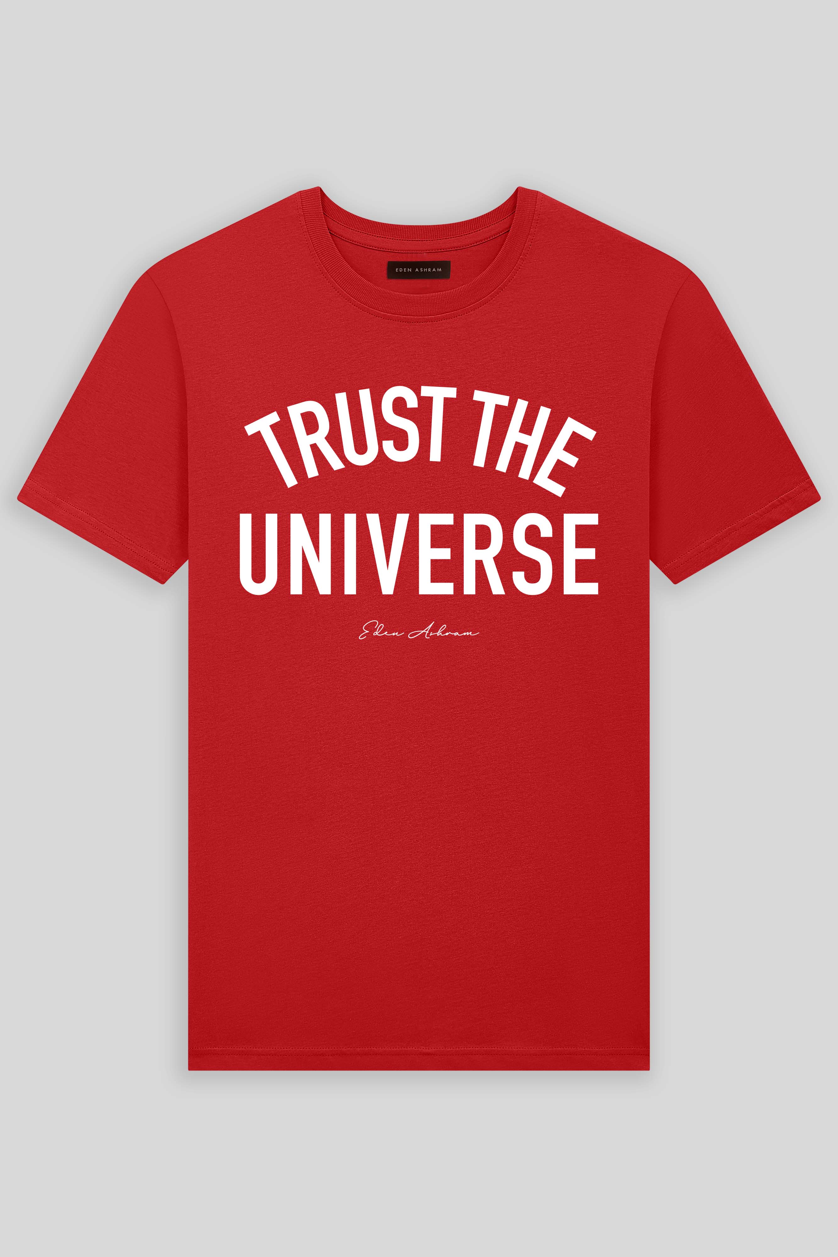 Eden Ashram Trust The Universe Premium Classic T-Shirt Red