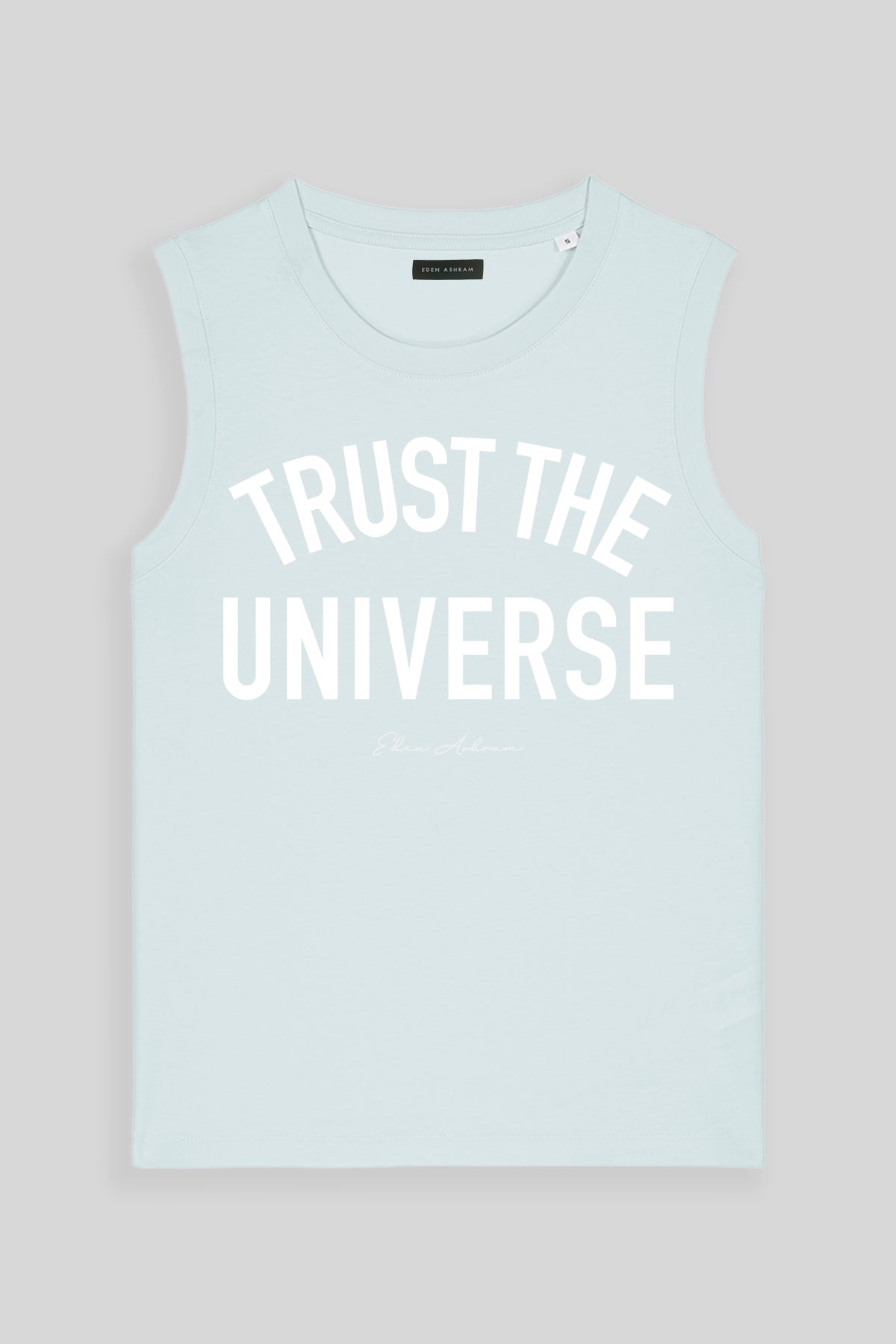 Eden Ashram Trust The Universe Venice Tank Blue Ice