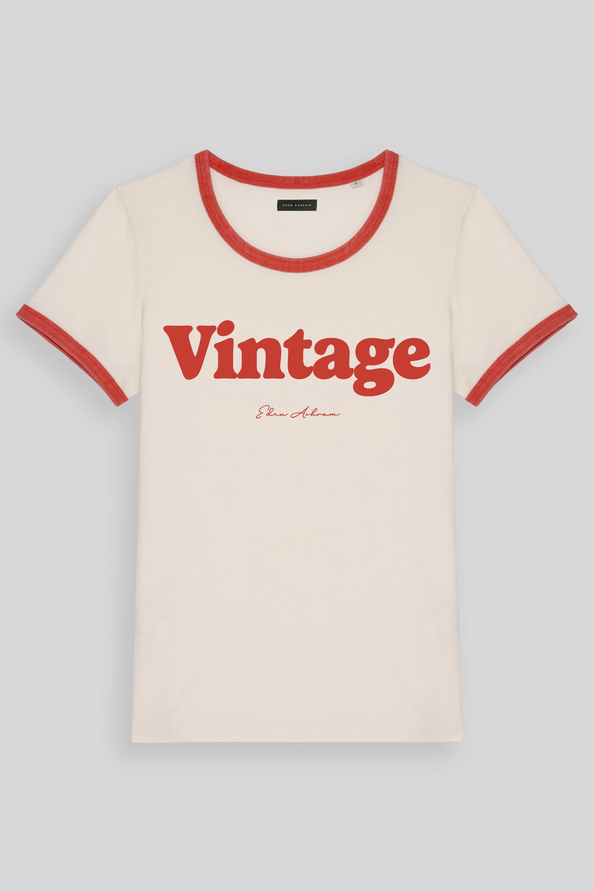 Vintage Premium Organic Ringer T-Shirt