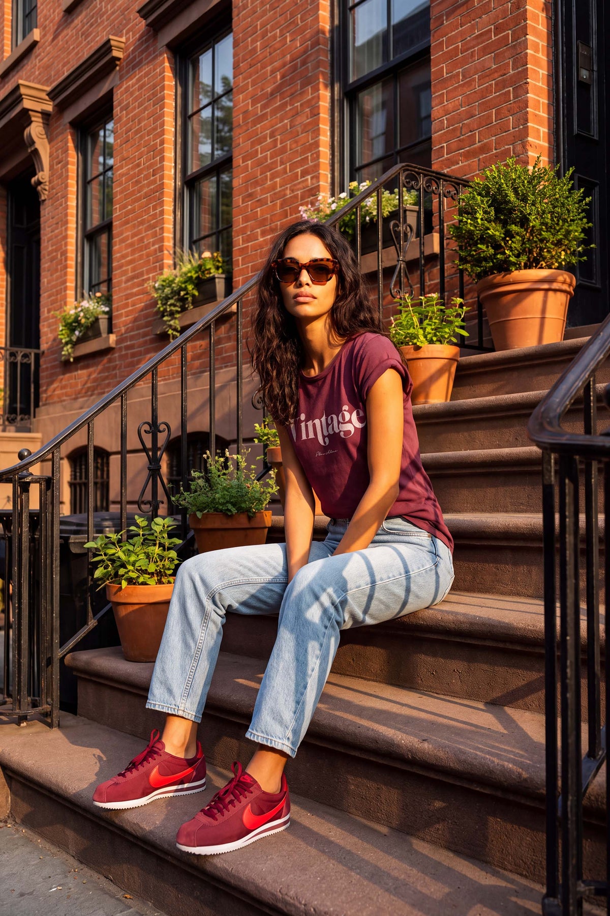 Vintage Premium Rolled Sleeve T-Shirt