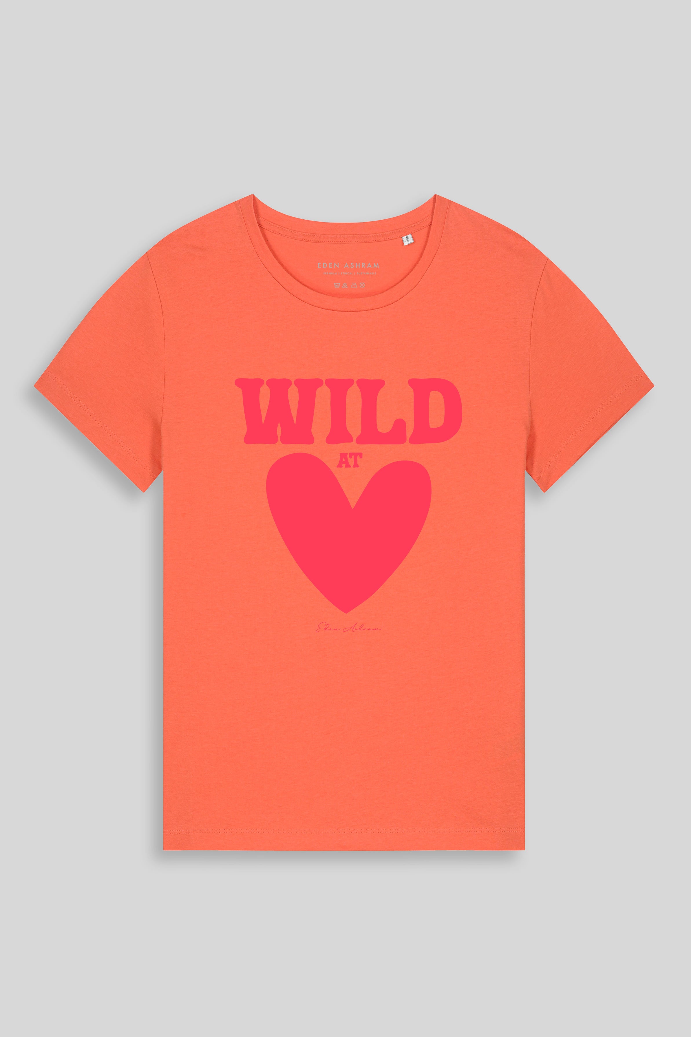 Eden Ashram Wild At Heart Hampton T-Shirt Fiesta