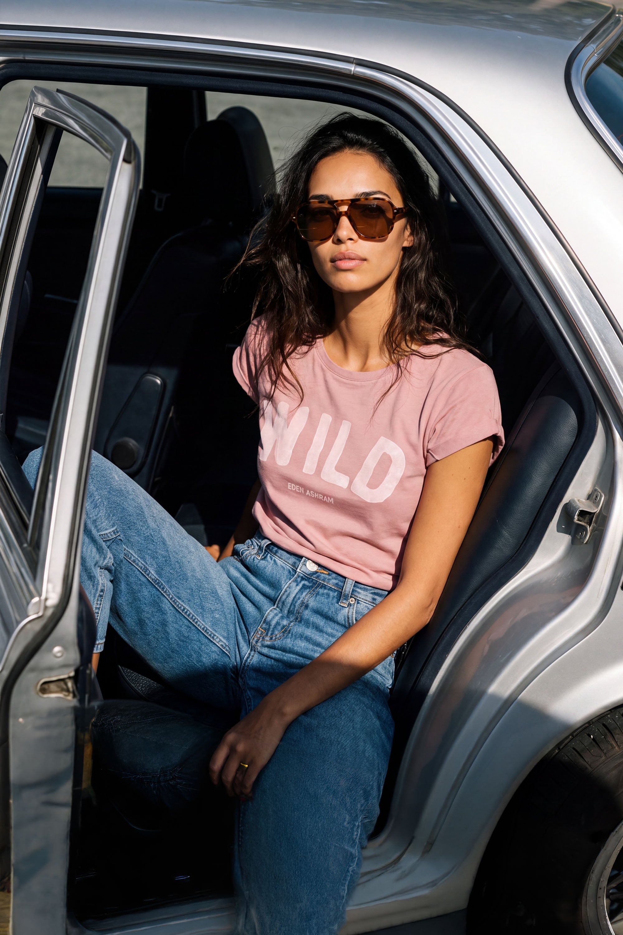 Wild Premium Rolled Sleeve T-Shirt