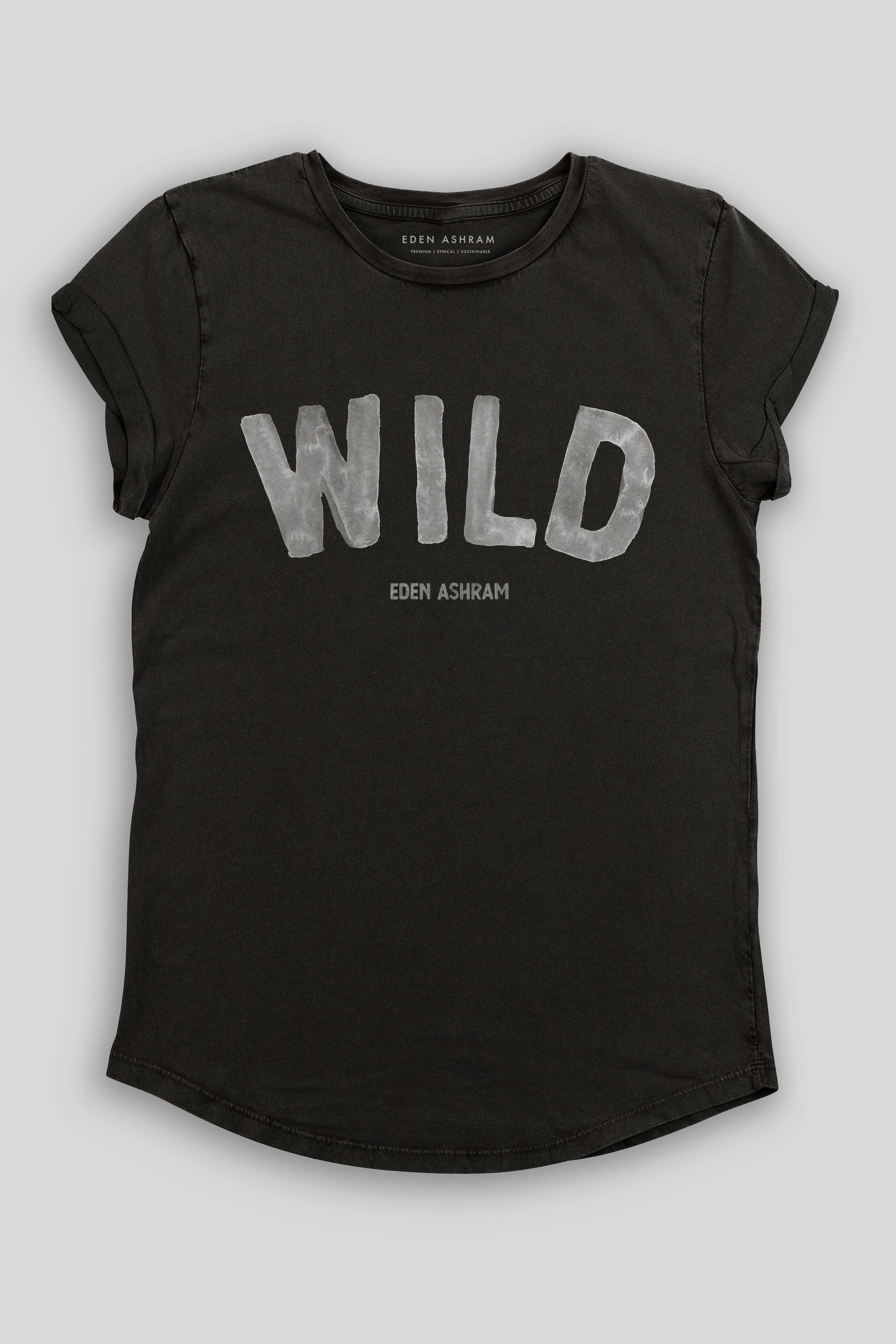Wild Premium Rolled Sleeve T-Shirt