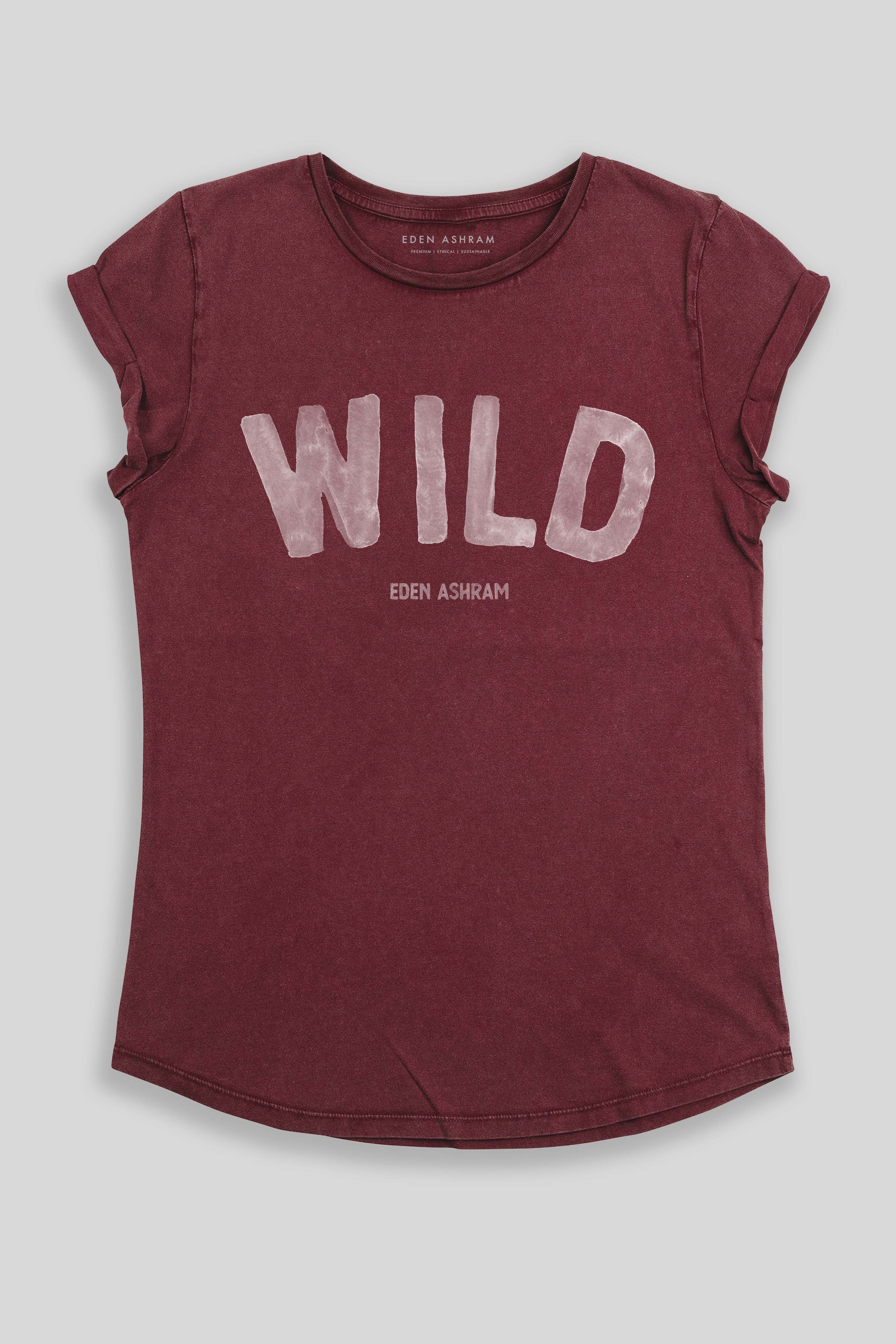 Wild Premium Rolled Sleeve T-Shirt