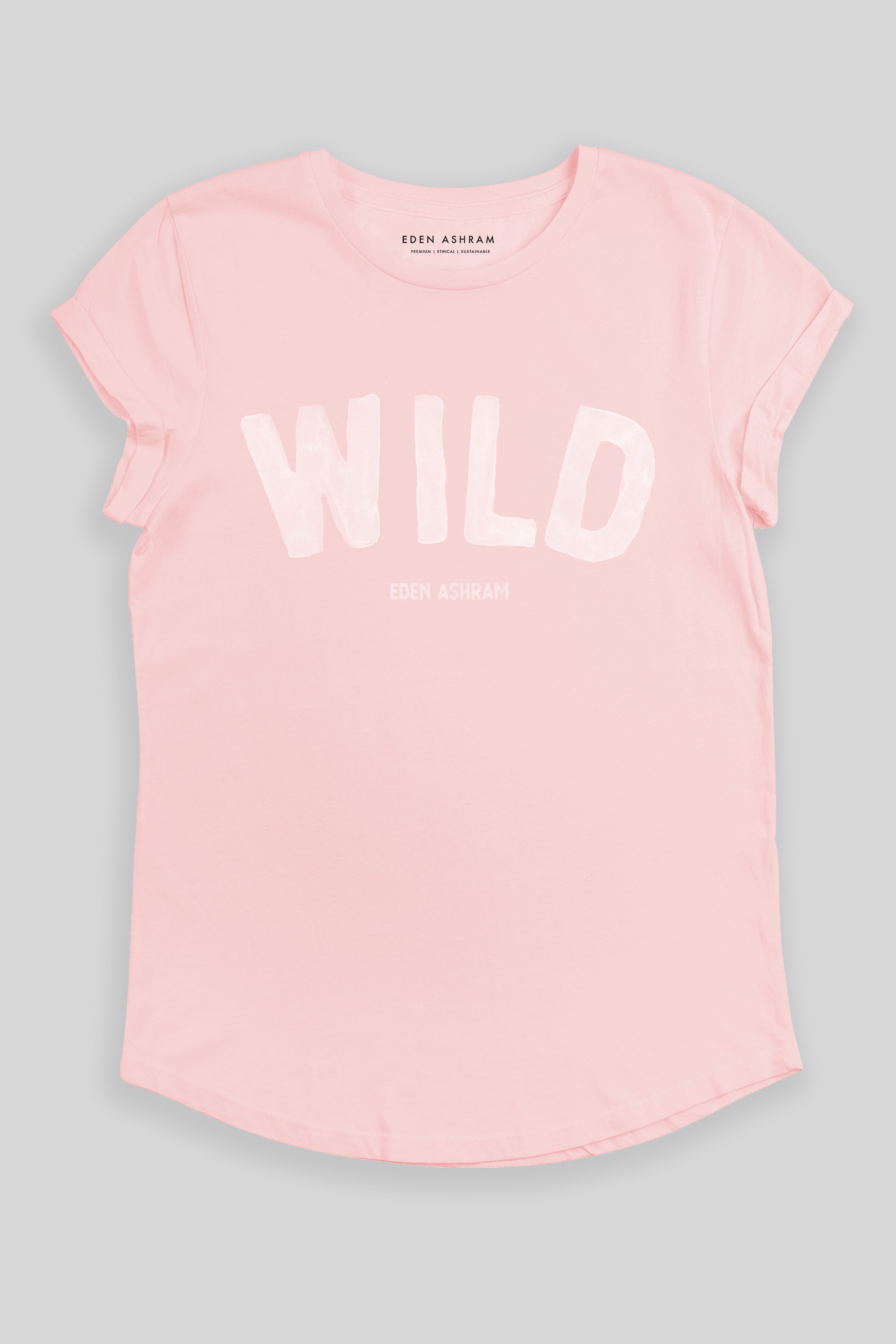 Wild Premium Rolled Sleeve T-Shirt
