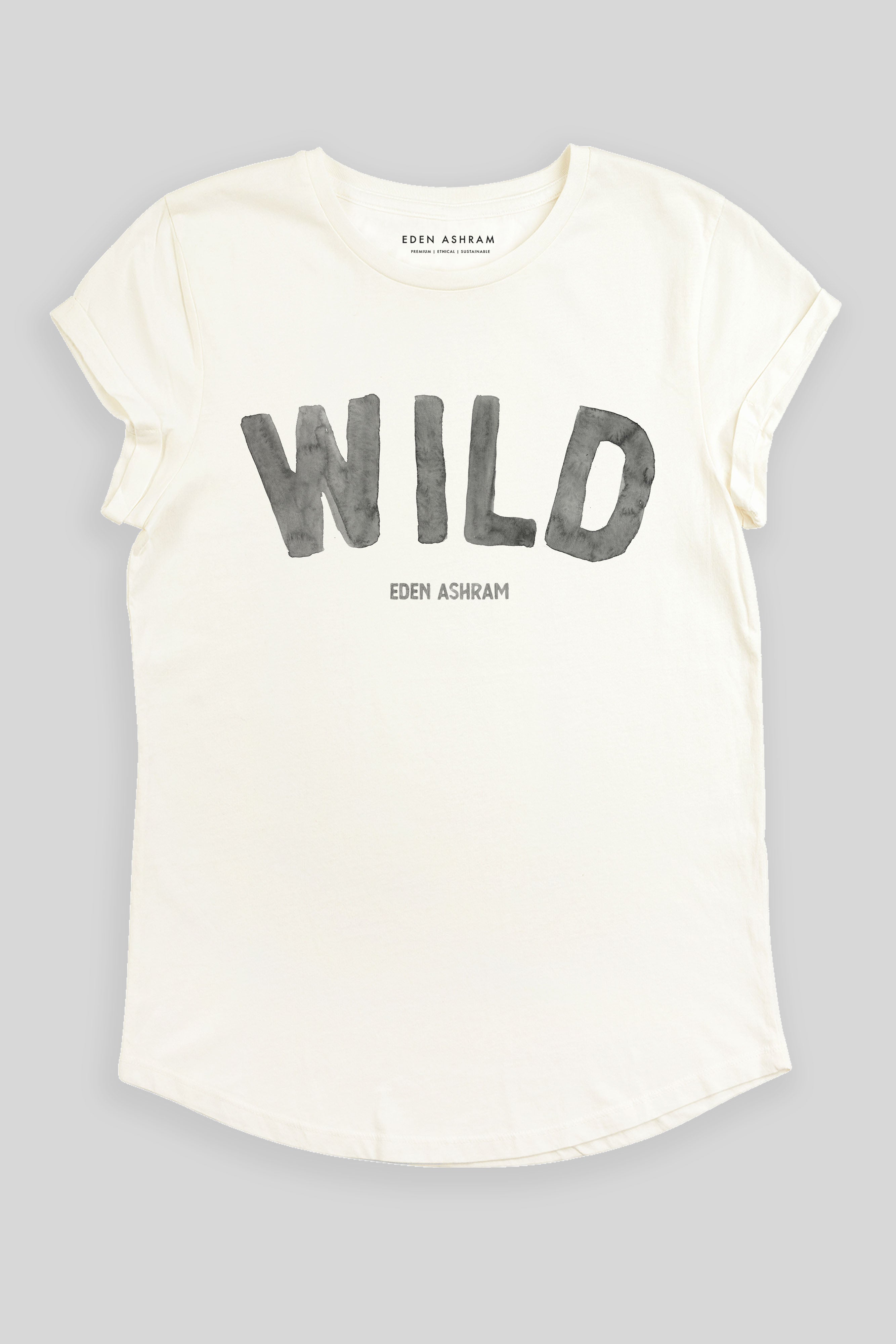 Wild Premium Rolled Sleeve T-Shirt