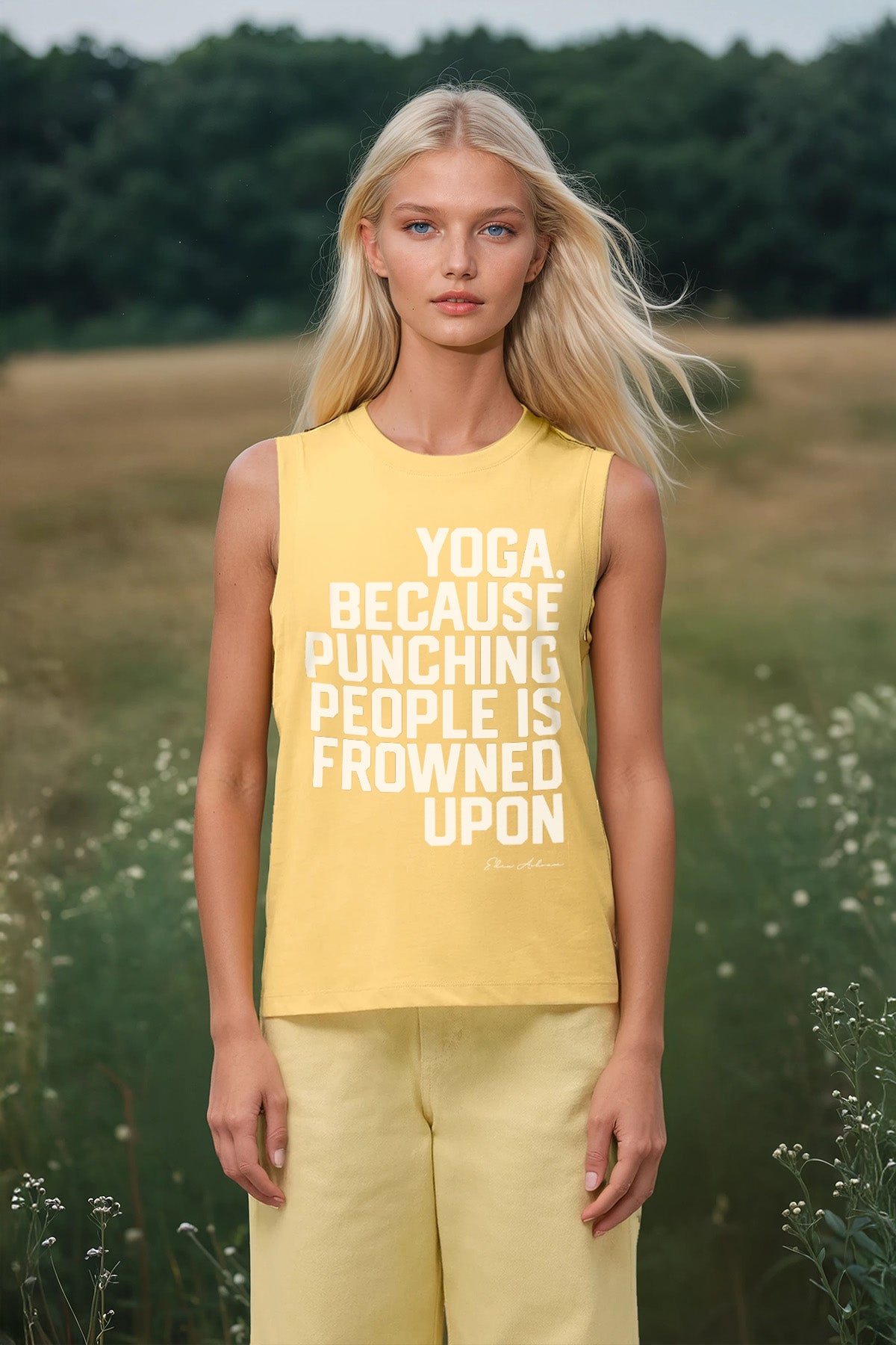 Eden Ashram Yoga. Because Punching People is Frowned Upon Venice Tank