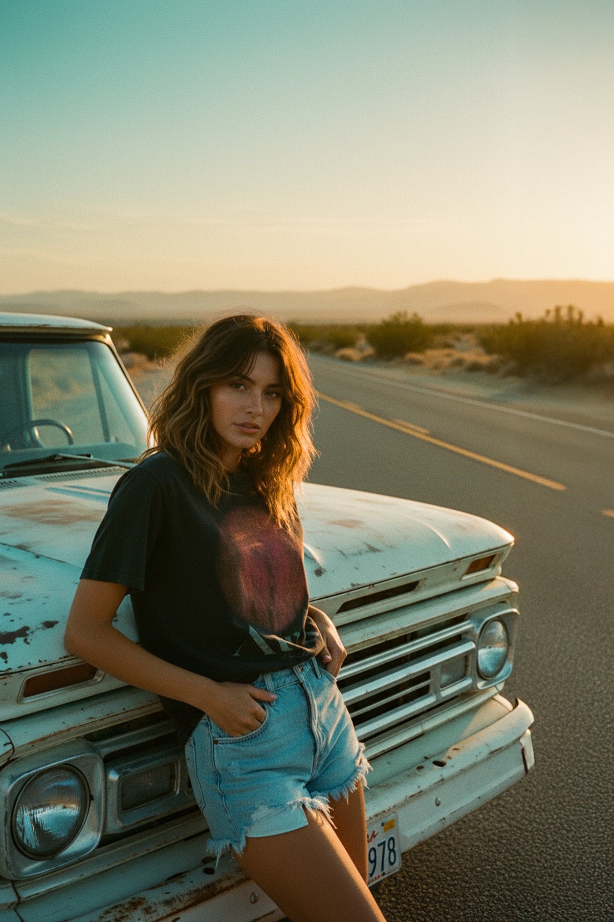 Eden Ashram Aura Faded Rocker T-Shirt