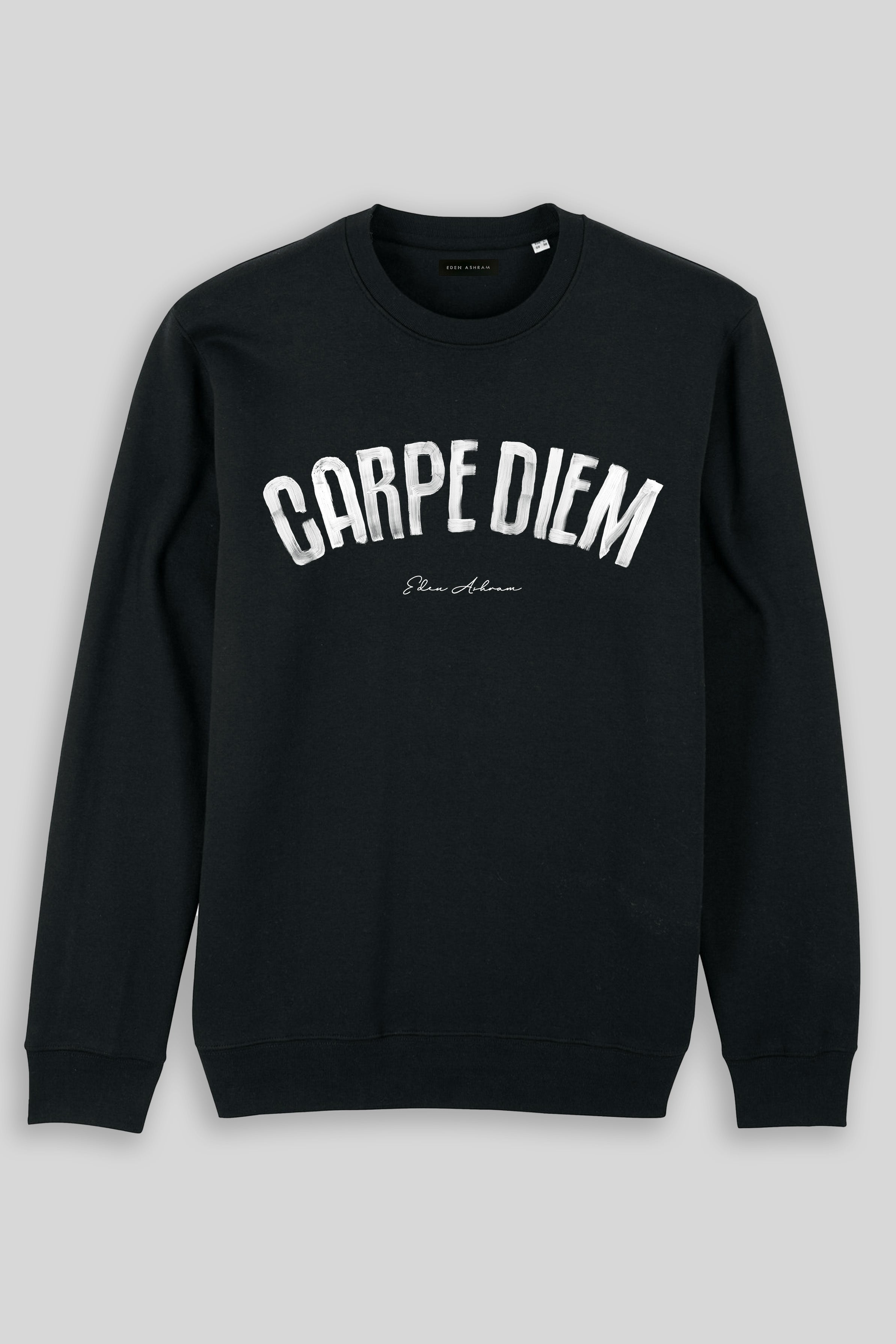 Eden Ashram Carpe Diem Iconic Sweatshirt Black